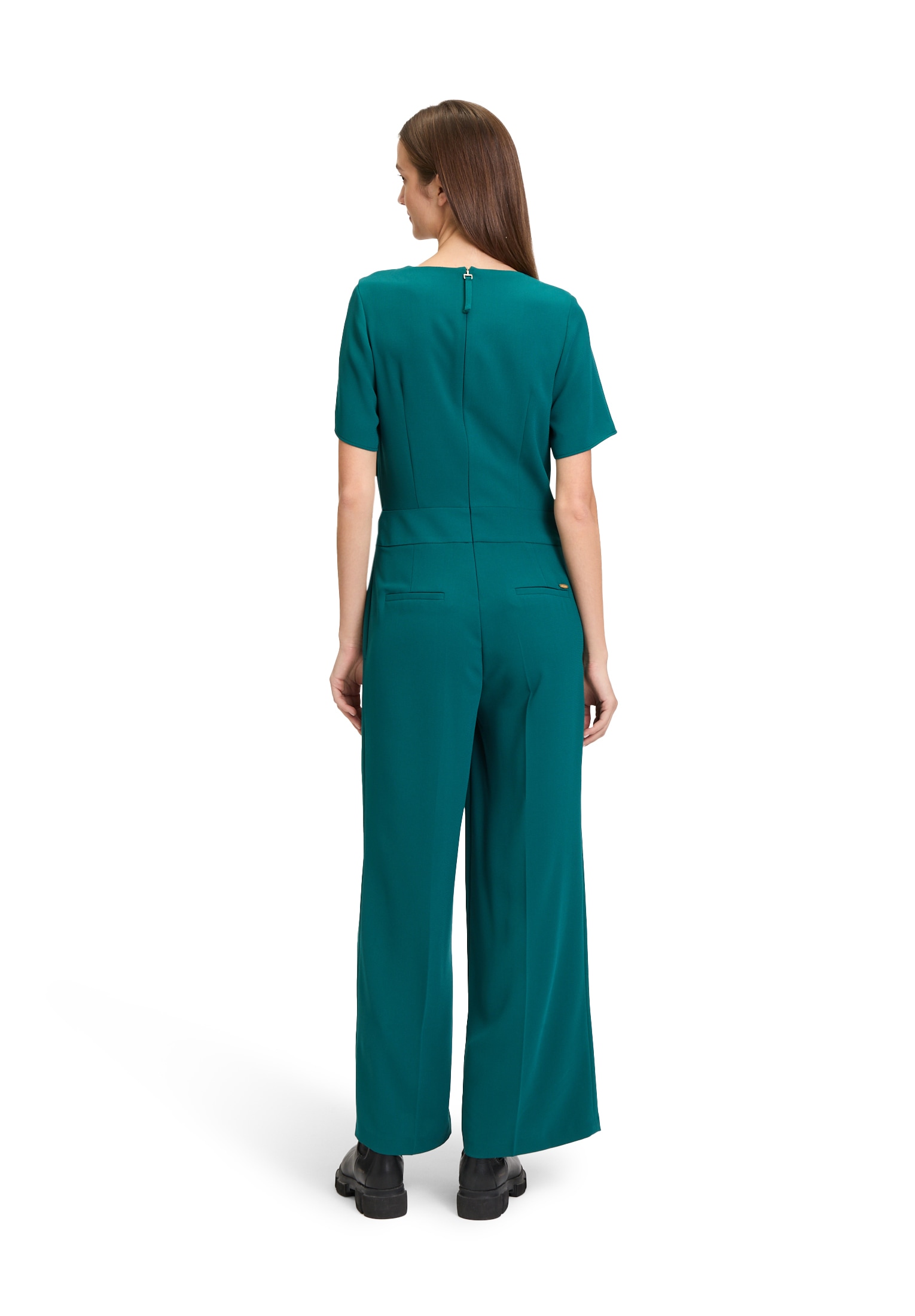 Betty&Co Overall »Betty & Co Jumpsuit mit Bindegürtel«, (1 tlg.)