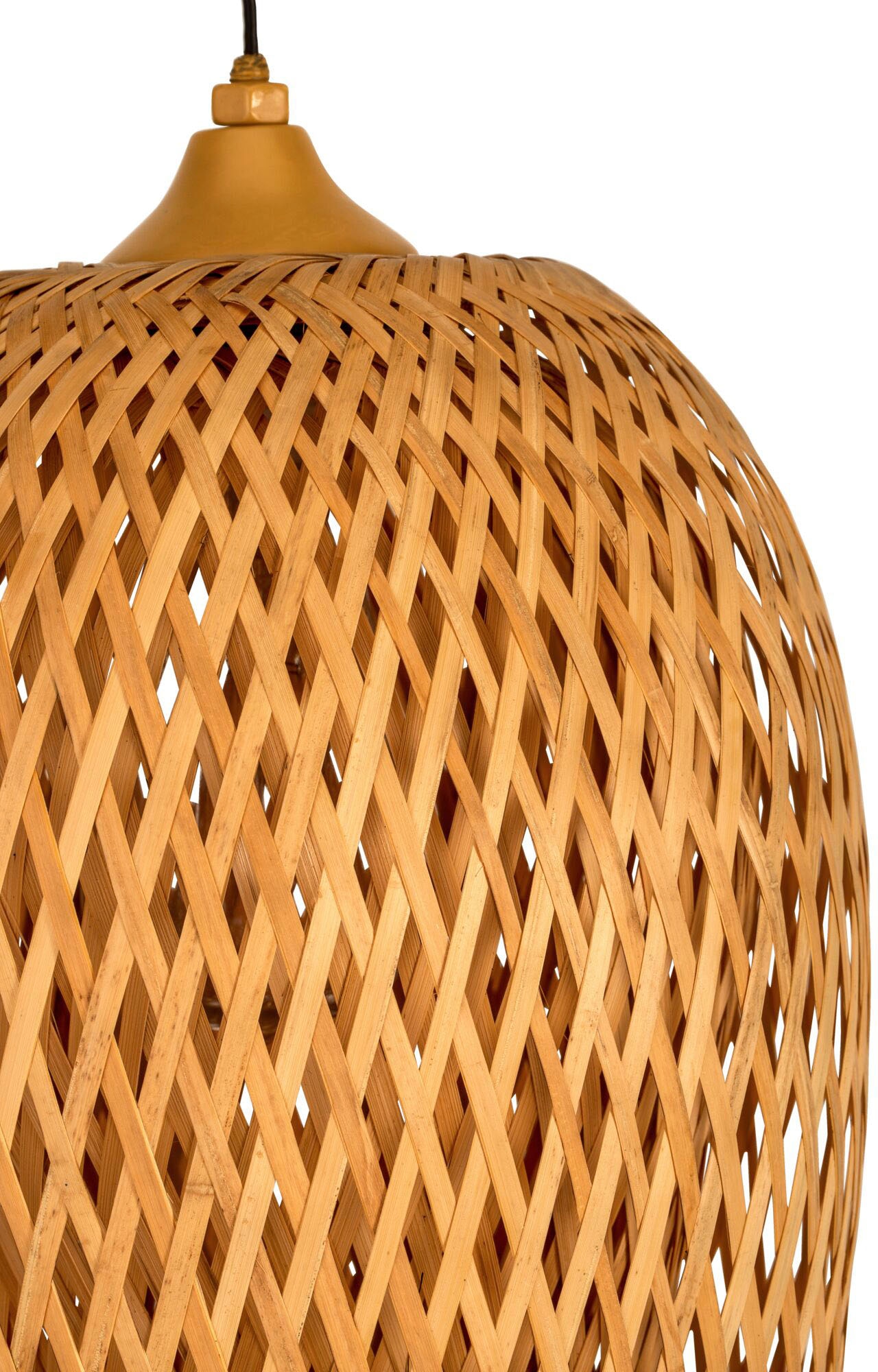 Pauleen LED Pendelleuchte »Sunshine Bliss Solarpendel Outdoor  Bambus/Rattan/Kunststoff/Metall«, 1 flammig-flammig, Solar | BAUR