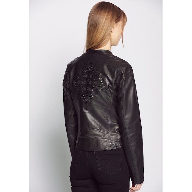 MUSTANG Lederjacke »Akara« online bestellen | BAUR