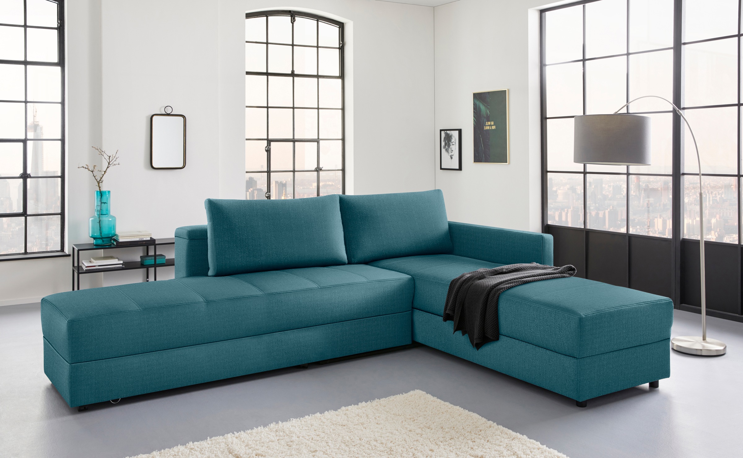 LOOKS by Wolfgang Joop Ecksofa "LooksIII L-Form", durch Drehfunktion zum Be günstig online kaufen
