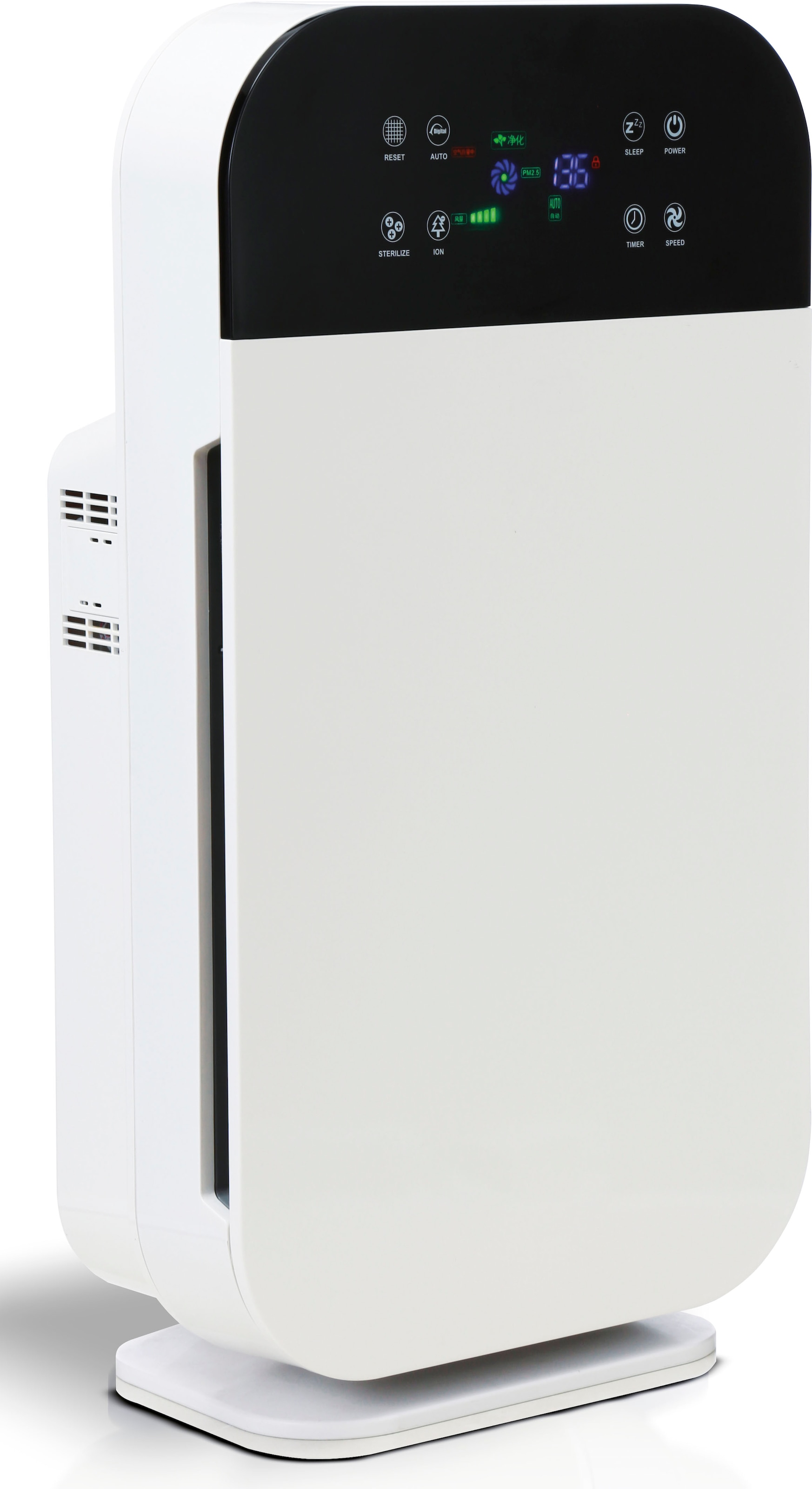 MediaShop Luftreiniger "M19974", für 40 m² Räume, mit 6-Filter System, Livington Air Purifier DELUXE