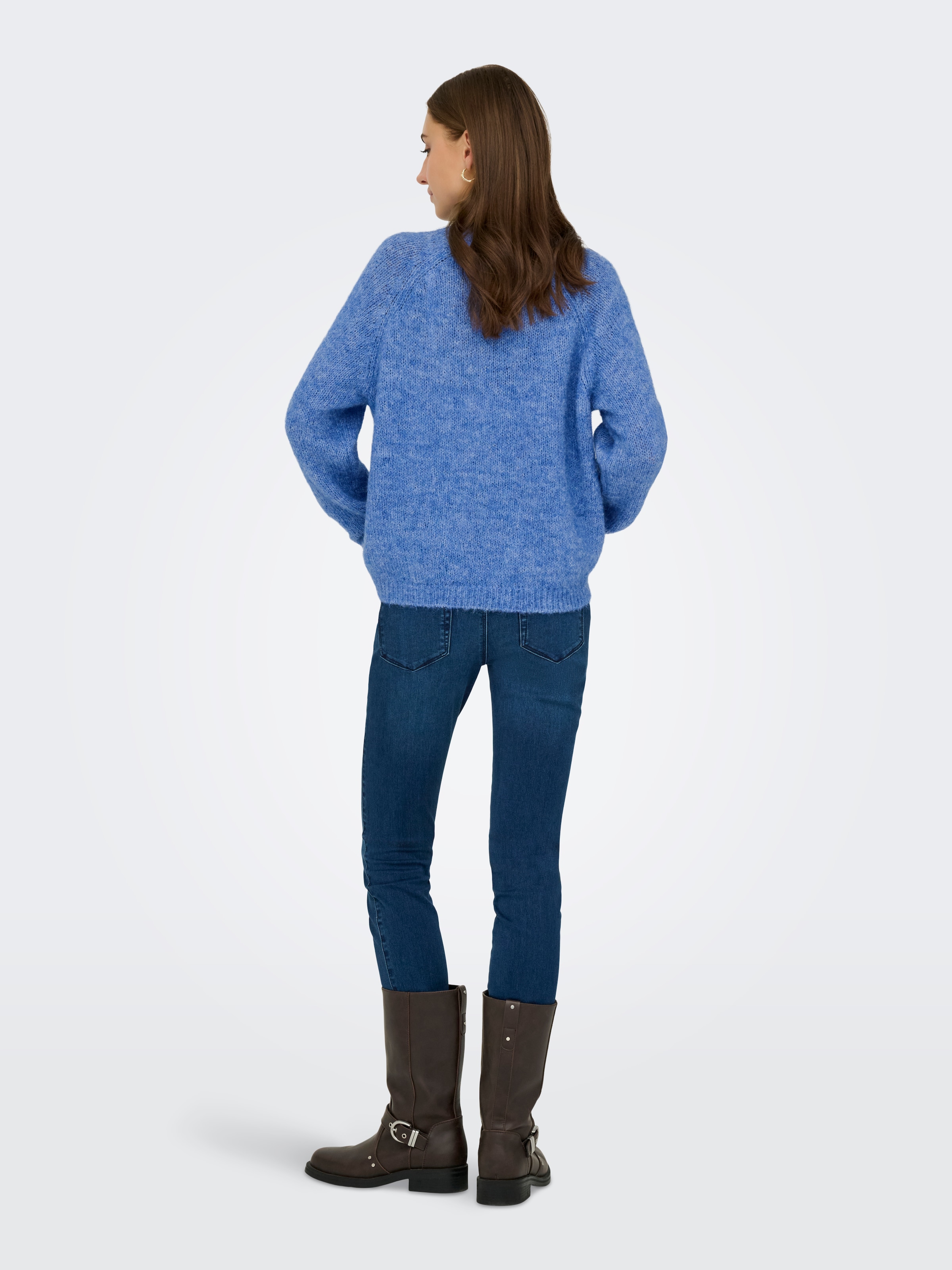 JDY Stehkragenpullover »JDYZOEY LIFE L/S HN RAGLAN PUL KNT NOOS«