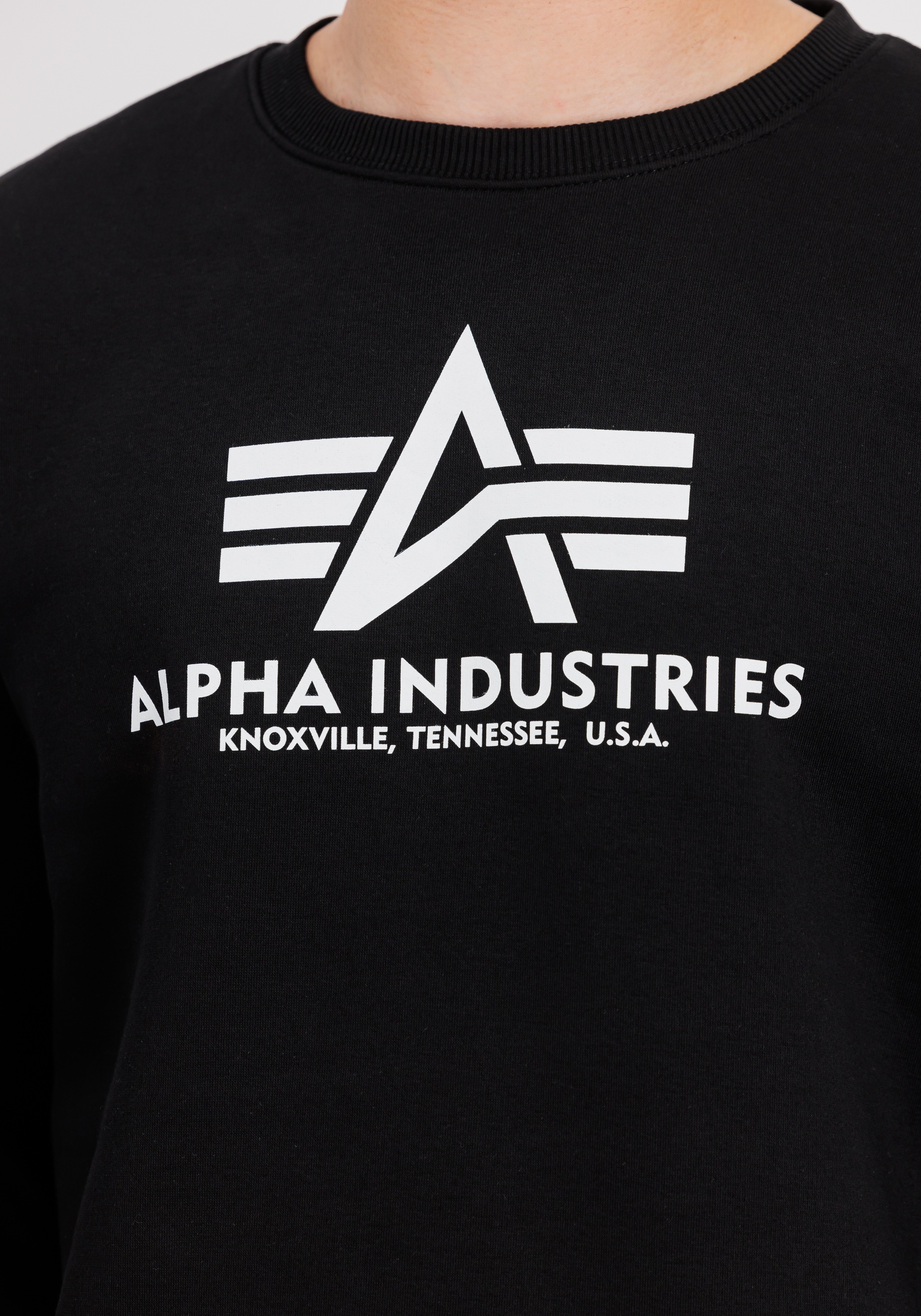 Alpha Industries Sweater »Basic Sweatshirt BL Sweatshirt«