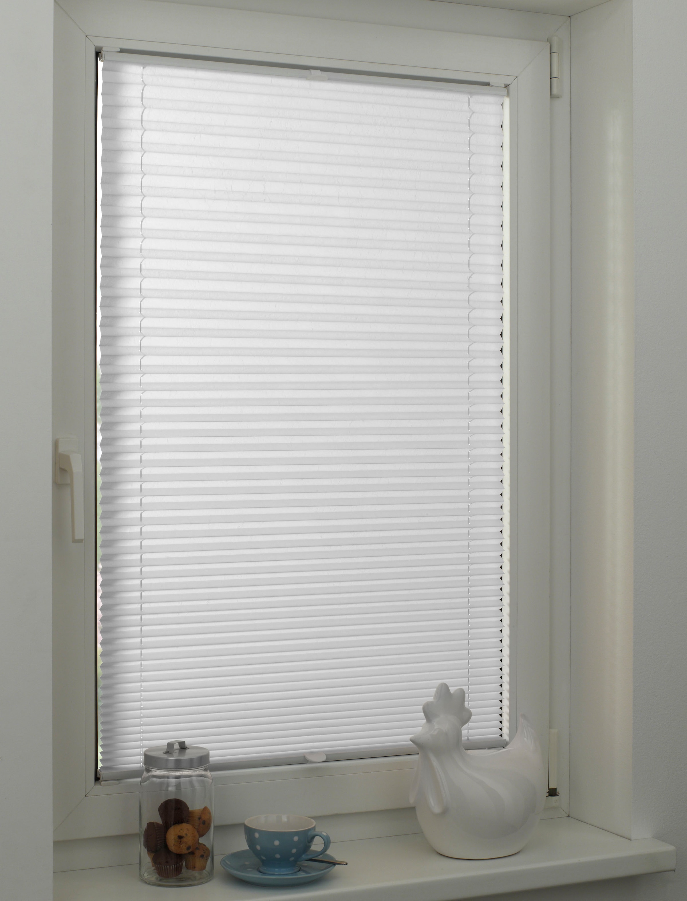 GARDINIA Plissee "Solid Plissee nach Maß" halbtransparent mit Bohren nach M günstig online kaufen