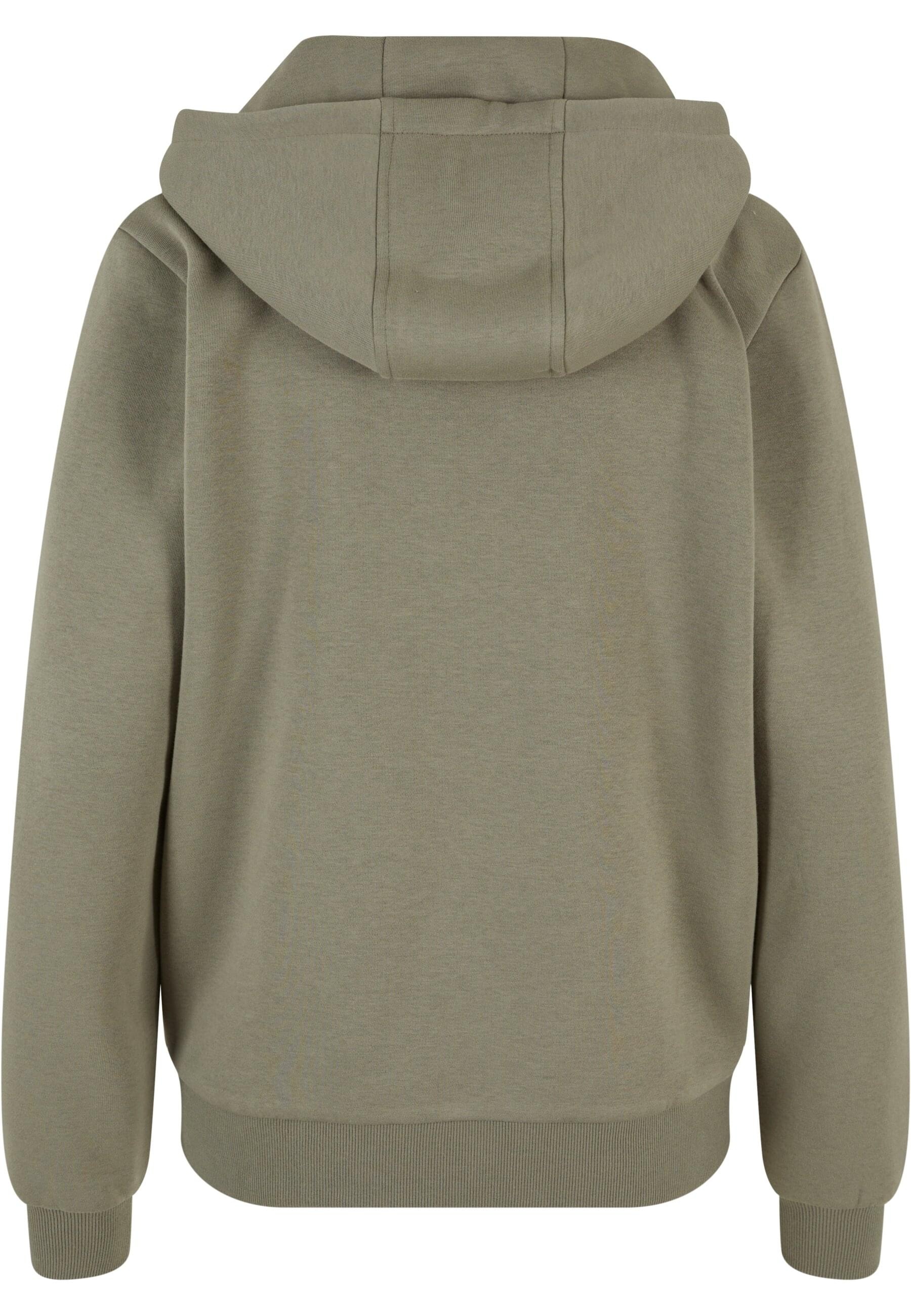 URBAN CLASSICS Sweatjacke "Urban Classics Ladies Fluffy Zip Cardigan" 1 tlg günstig online kaufen