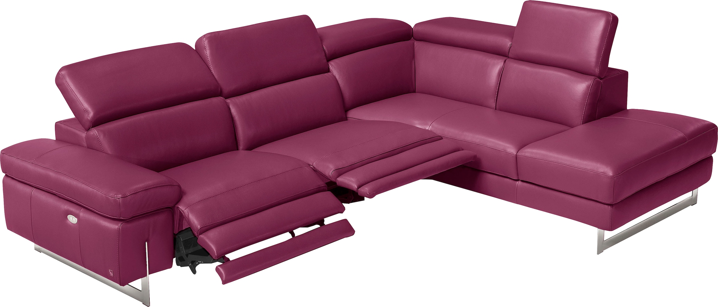 Egoitaliano Ecksofa "Candice, elegant, edel und bequem, erstklassiger Sitzk günstig online kaufen