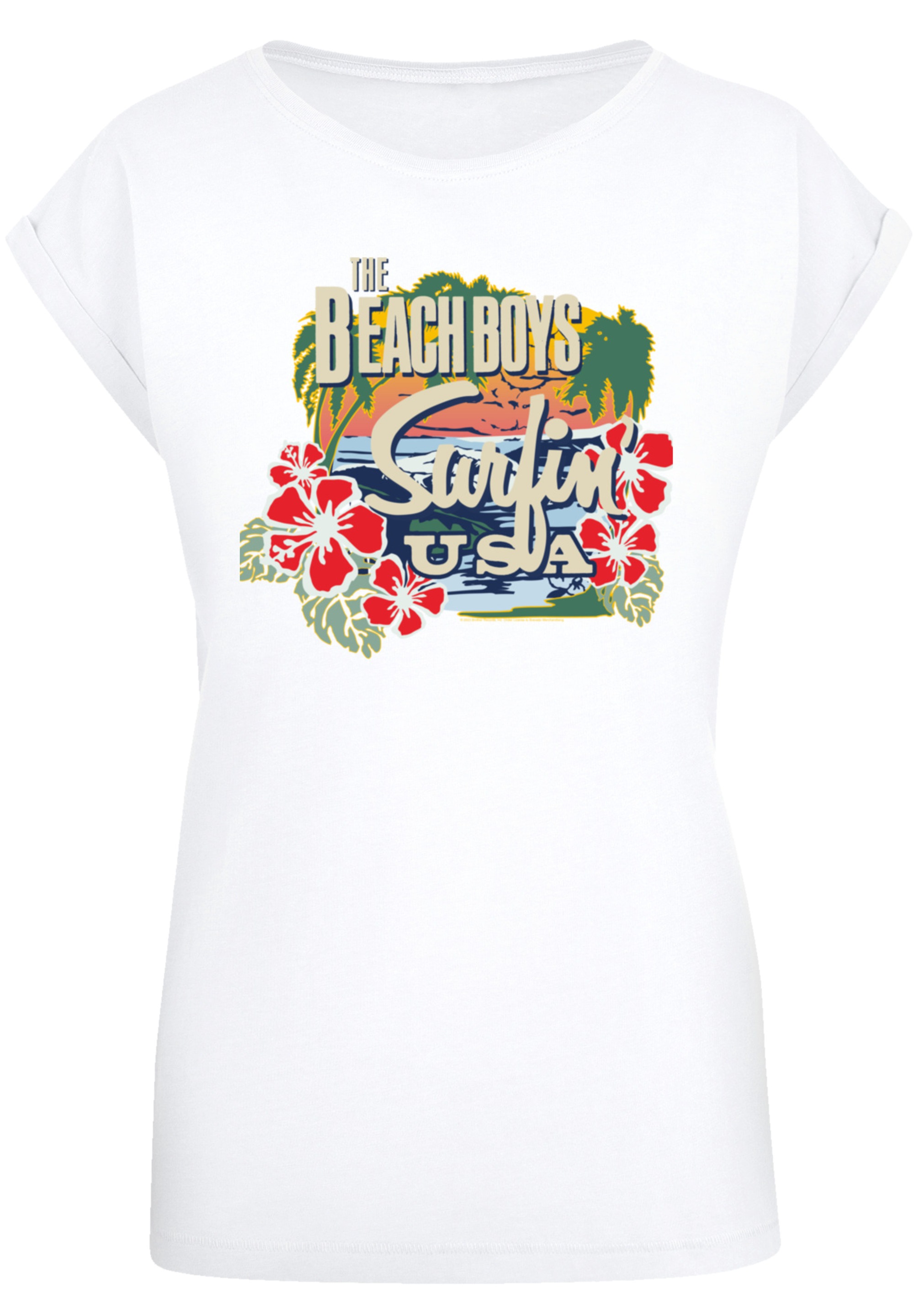 F4NT4STIC T-Shirt »The Beach Boys Musik Band Tropical« Premium Qualität