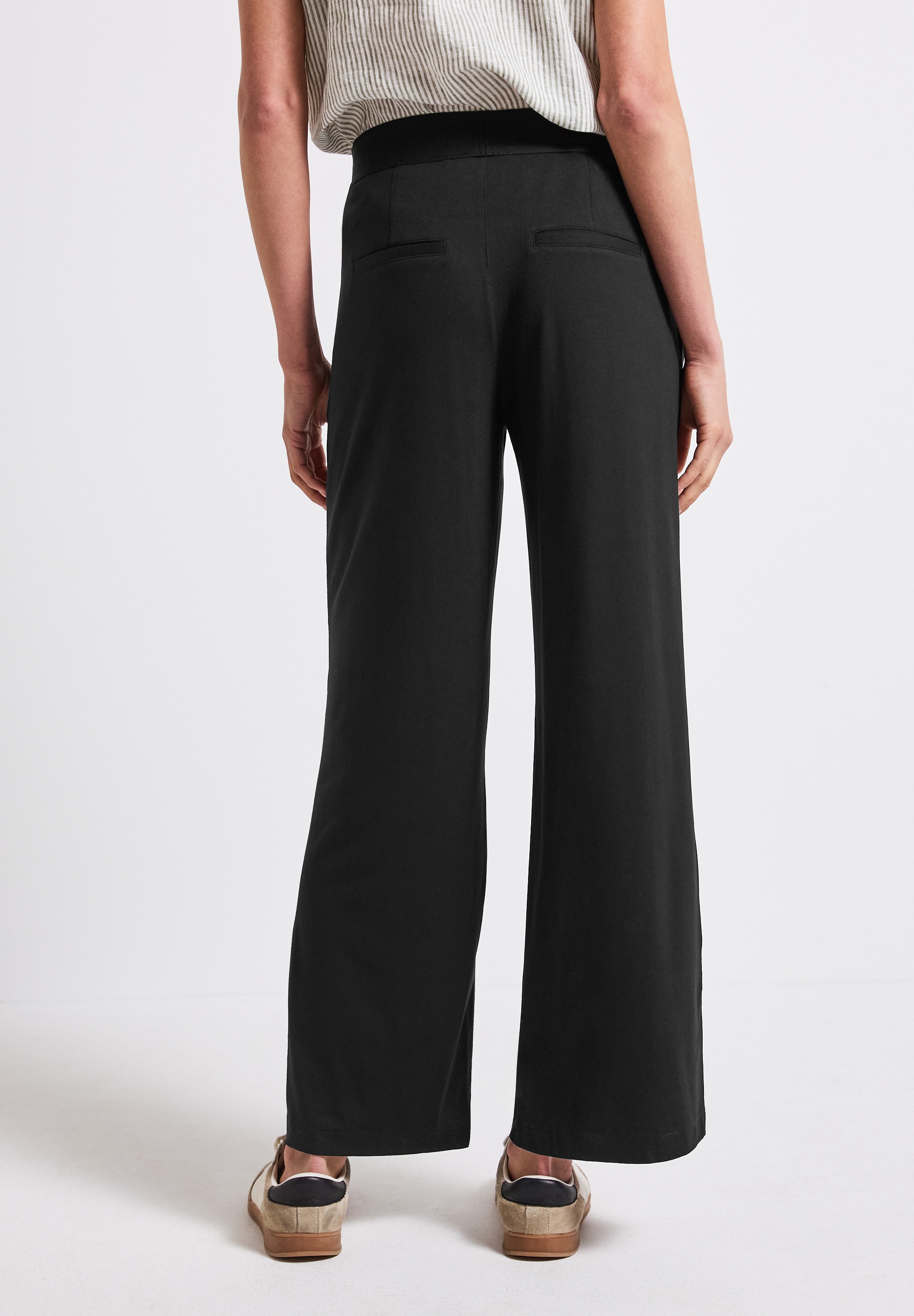 STREET ONE Stoffhose »Style Emee«, mit elastischem Bund