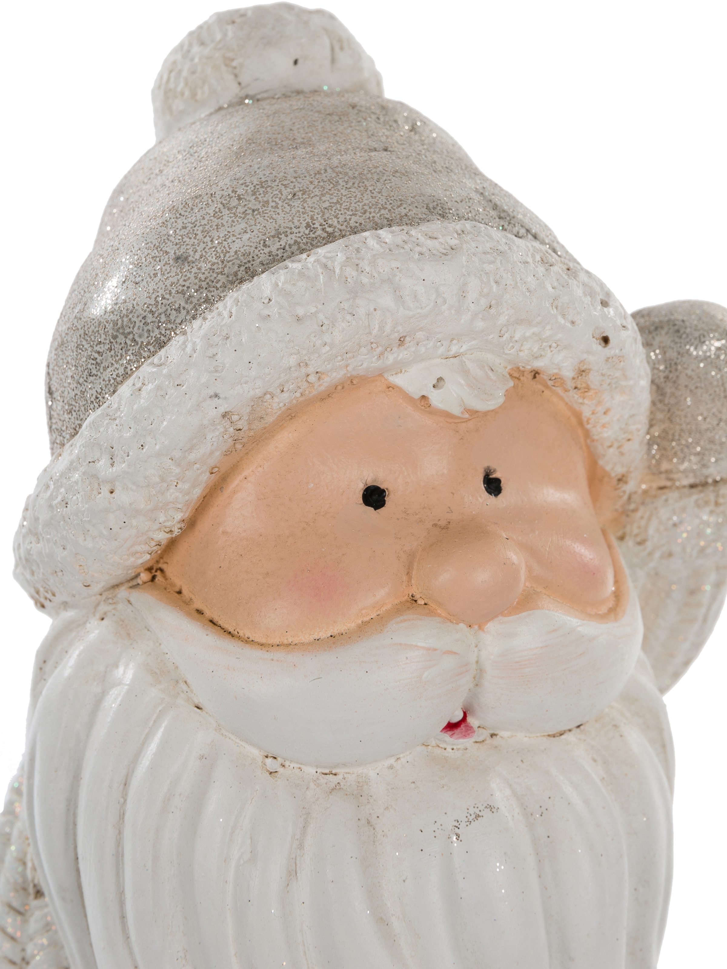 Myflair Möbel & Accessoires Weihnachtsmann »Weihnachtsdeko«, mit LED Beleuchtung, Höhe ca. 37 cm