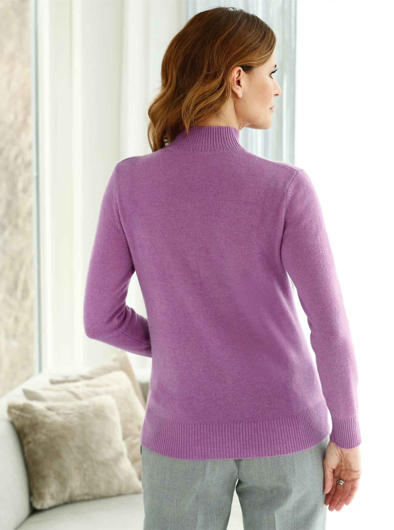 Classic Stehkragenpullover »Kaschmir-Pullover«