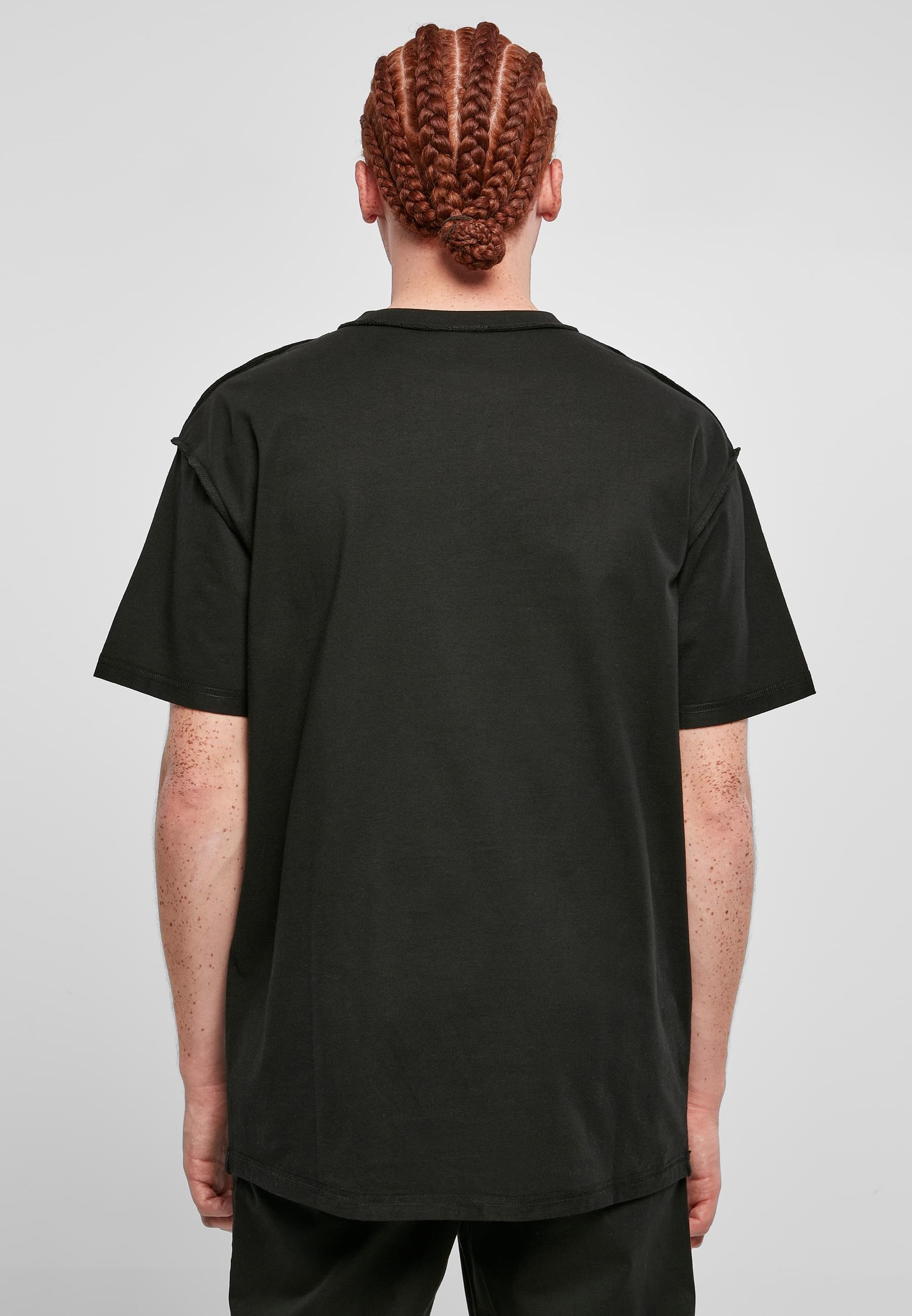 URBAN CLASSICS T-Shirt »Urban Classics Herren Oversized Inside Out Tee«, (1 tlg.)