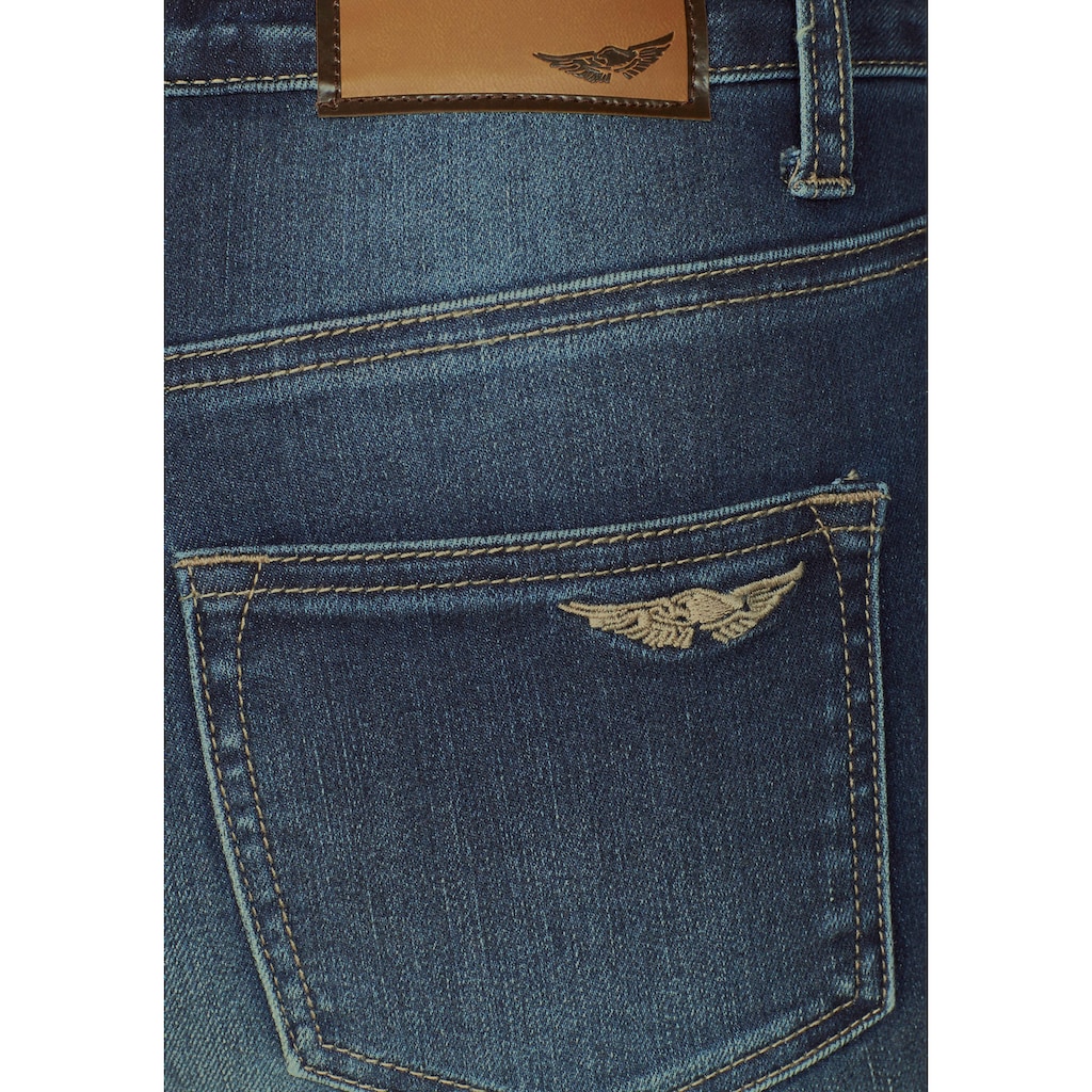 Arizona Bootcut-Jeans »Baby Bootcut«