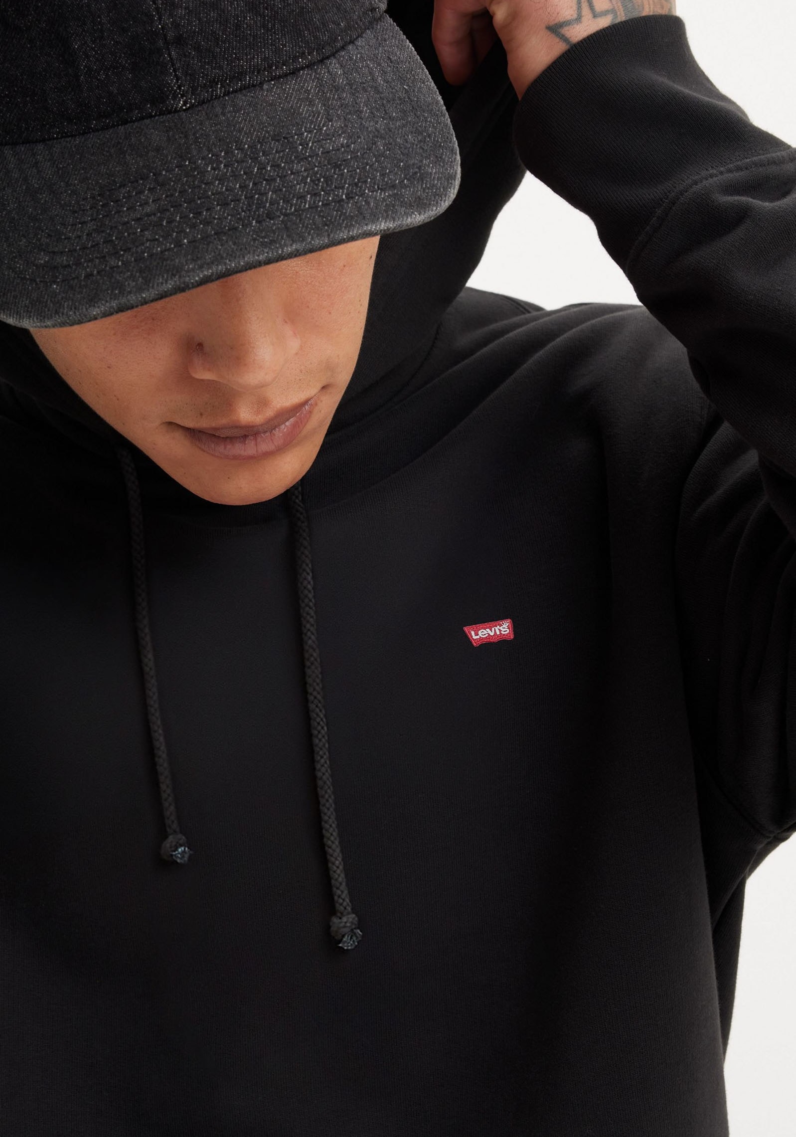 Levi's® »NEW ORIGINAL HOODIE«, mit kleinem Batwing-Logo
