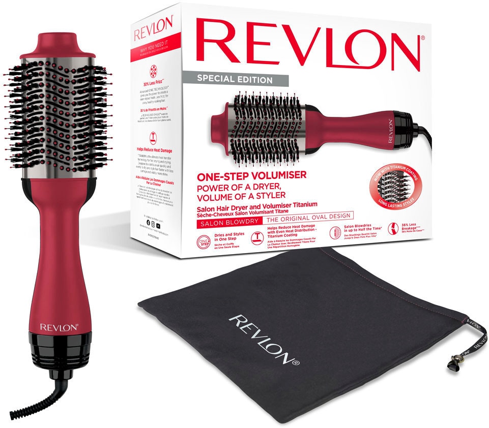 Revlon Warmluftbürste »RVDR5279UKE«, 1 Aufsätze}, Salon One-Step Haartrockner &Volumiser