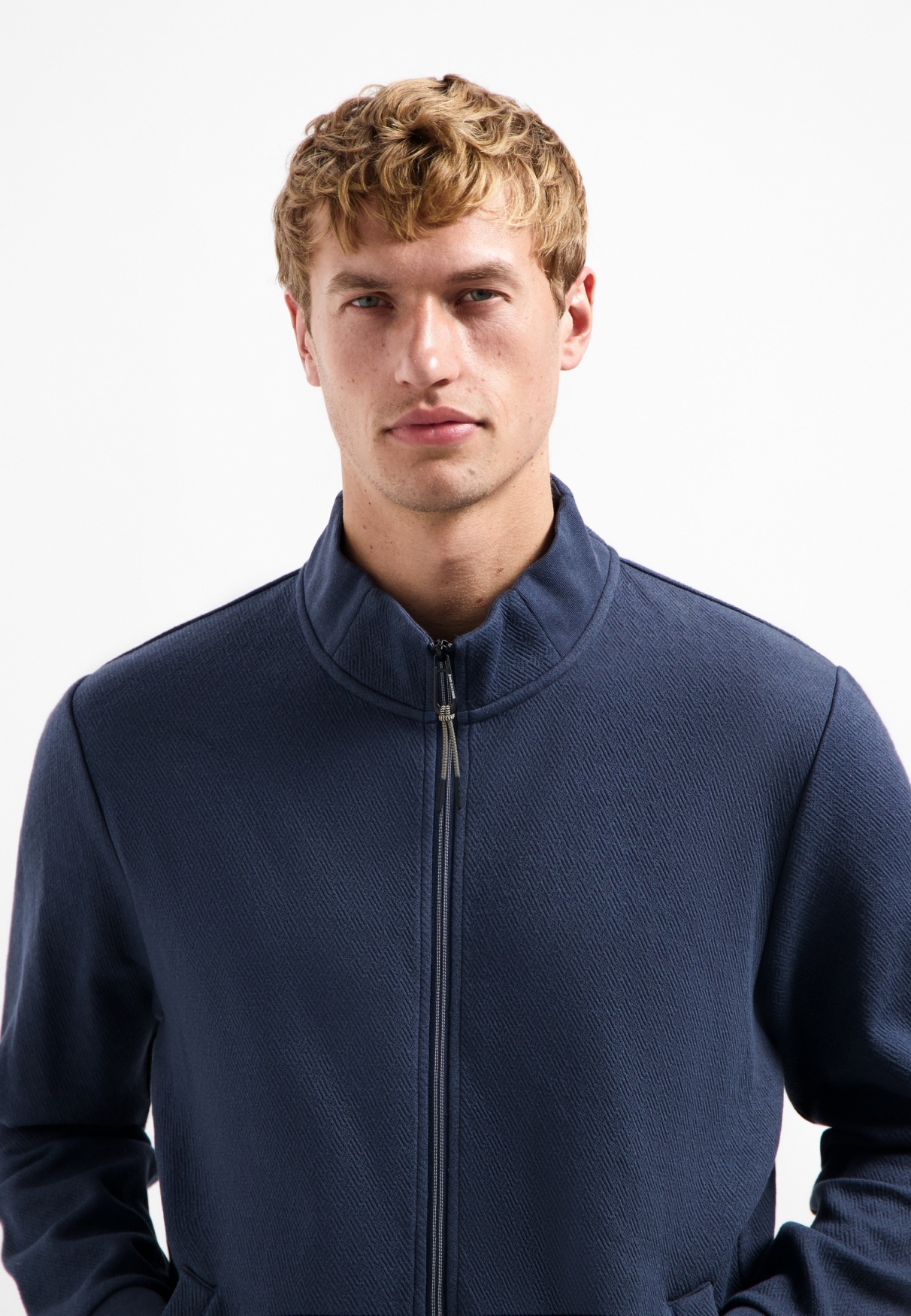 NO EXCESS Sweater »No Excess Strukturierter Cardigan«
