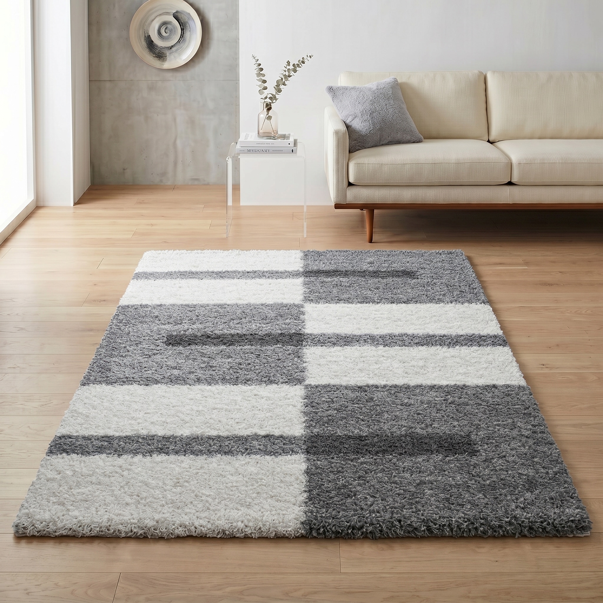 Ayyildiz Teppiche Hochflor-Teppich "Gala Shaggy 2505, auch als Läufer und in Rund" rechteckig 30 mm Höhe robuster Langflor, alle Räume, Wohnzimmer