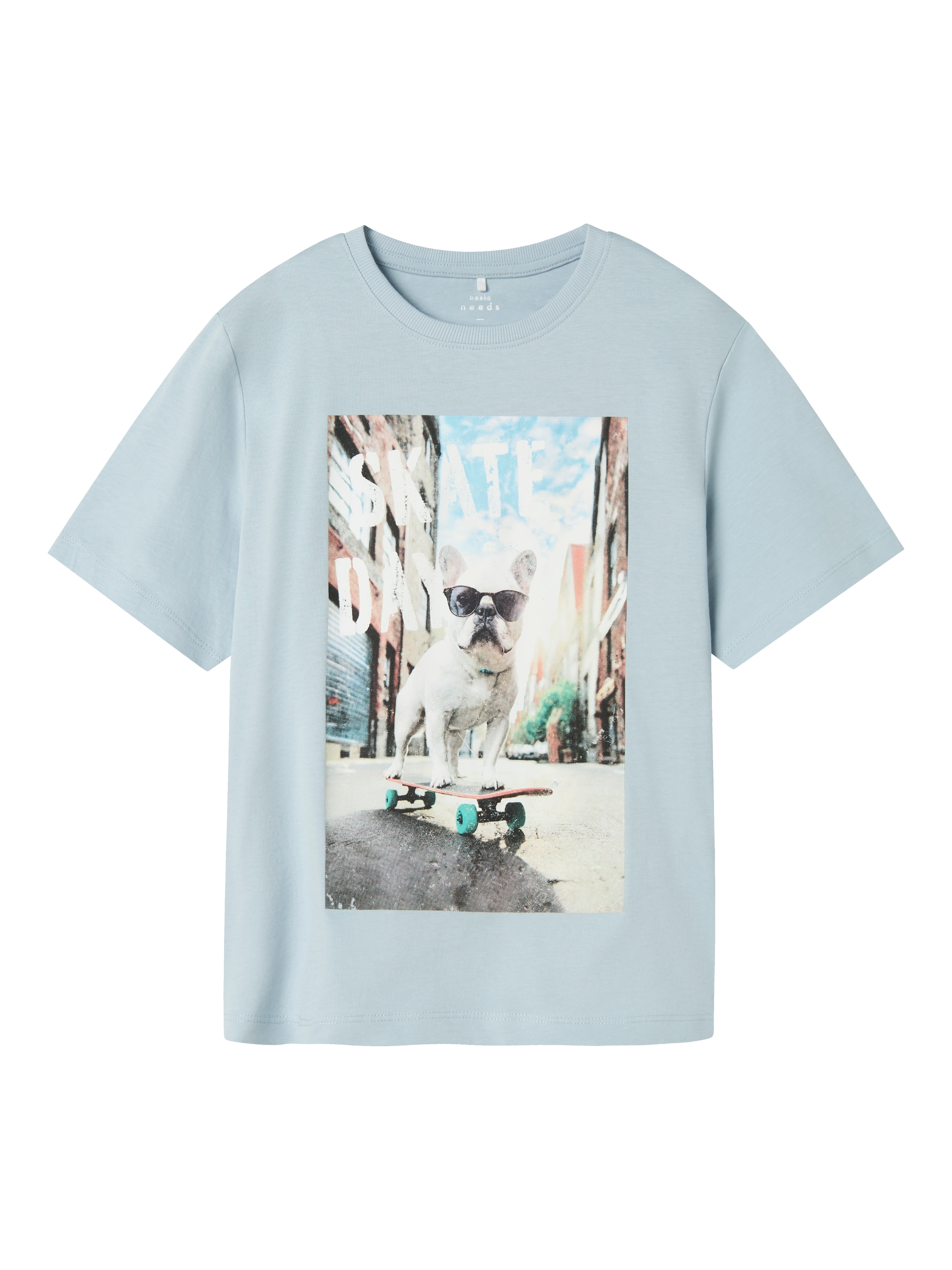 Top De Manga Corta NAME IT Nmfditto Para Niñas - Corte Regular, Cuello Redondo, Ideal Para Primavera