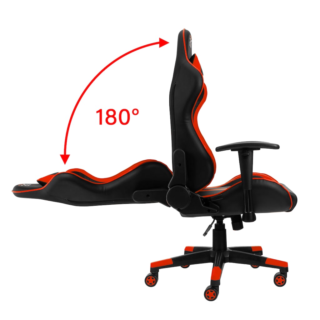Hyrican Gaming-Stuhl »Striker Gaming-Stuhl "Copilot" Gamingstuhl + Stuhlunterlage«