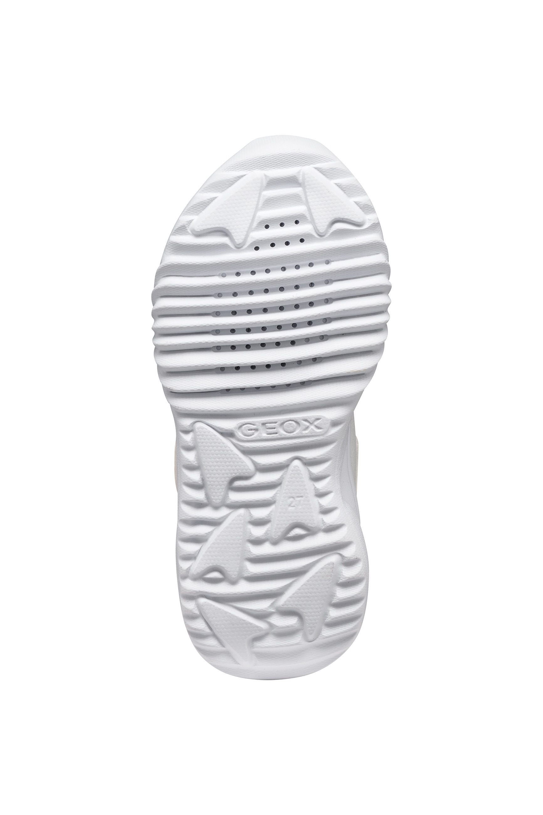 Geox Sneaker »J ASSISTER GIRL«  Klettschuh mit Stitch-Motiv, Größenschablone zum Download