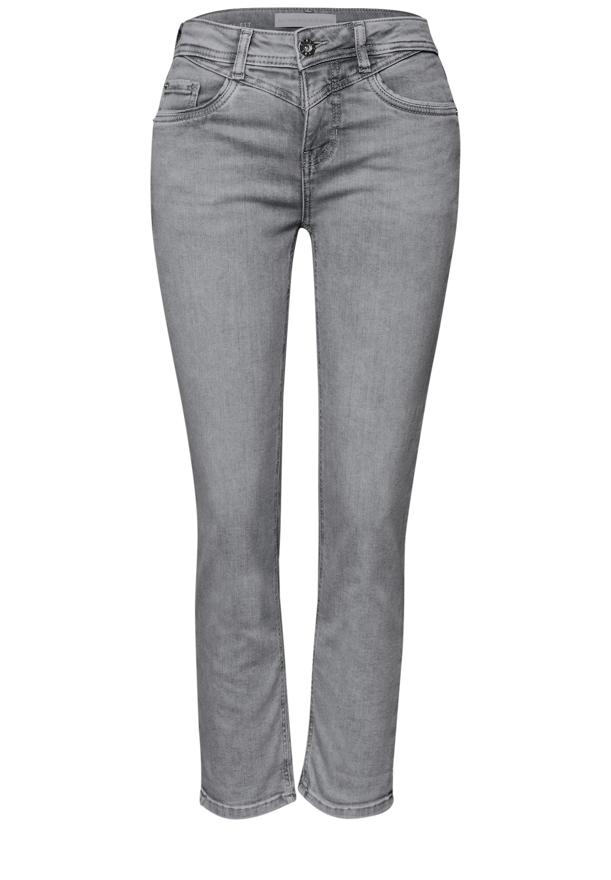 STREET ONE Comfort-fit-Jeans Middle Waist