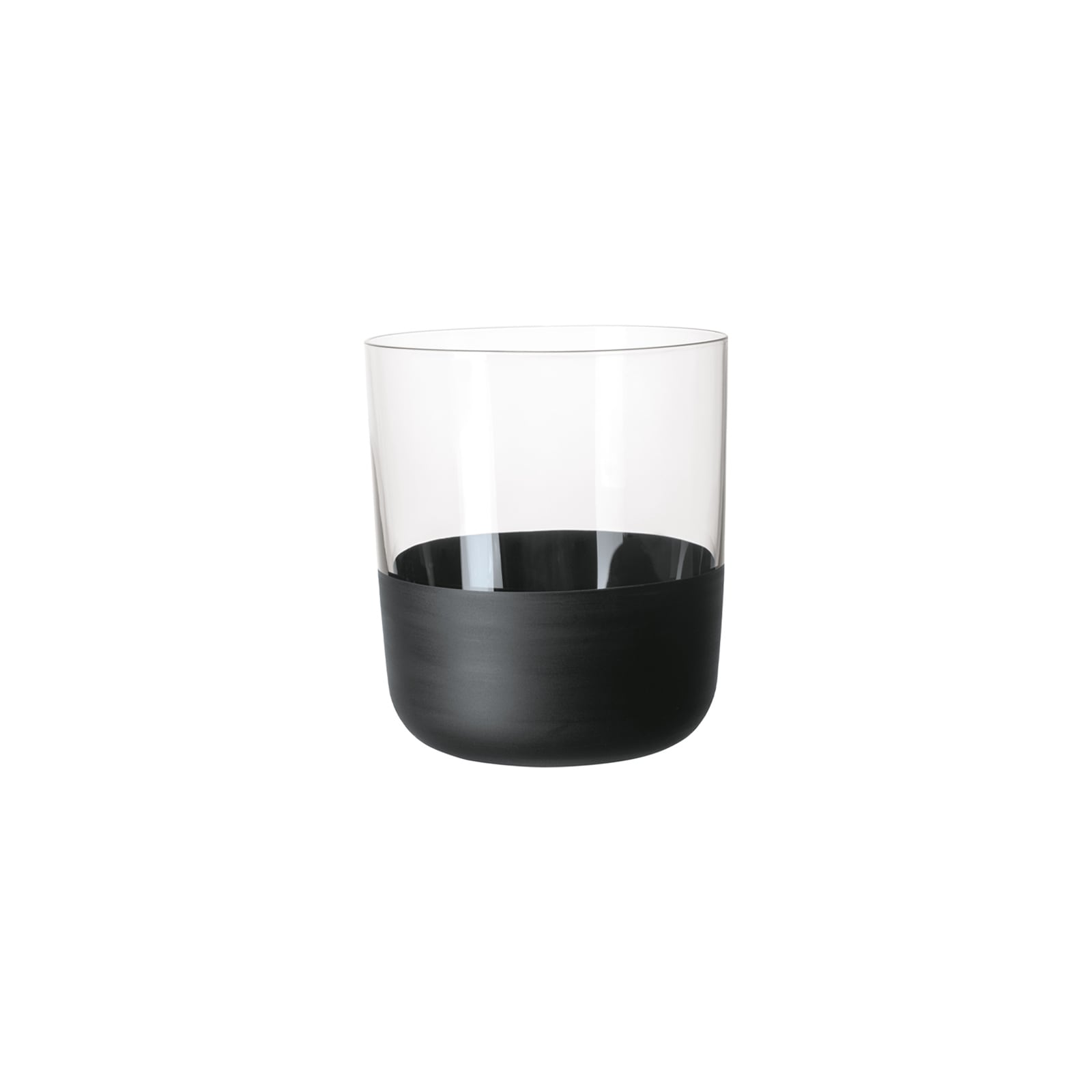 Villeroy & Boch Gläser-Set »Bargläser Manufacture Rock 12er Set schwarz-transparent«