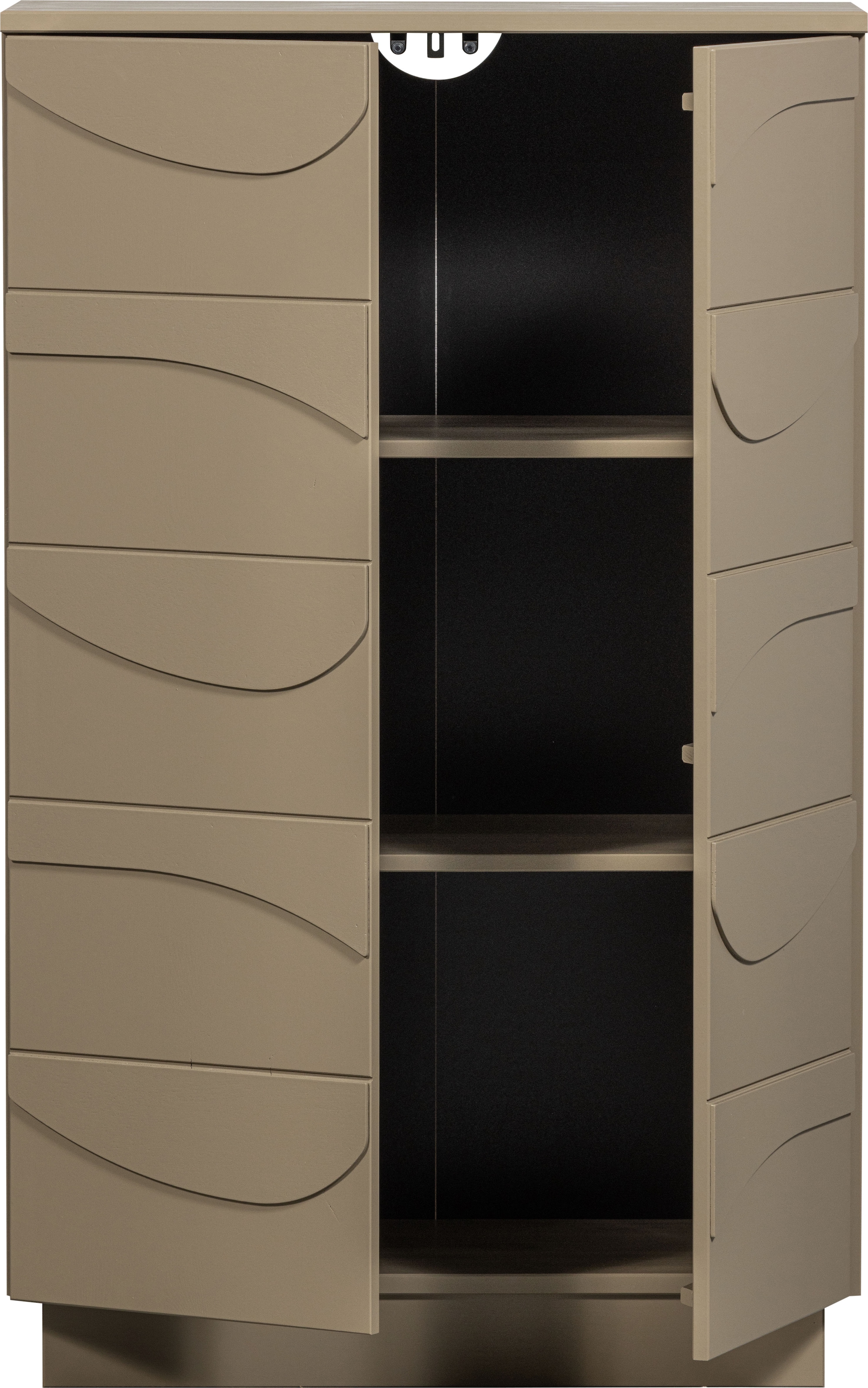 WOOOD Stauraumschrank »Teo«, mit push-to-Open-Funktion, Höhe 116 cm