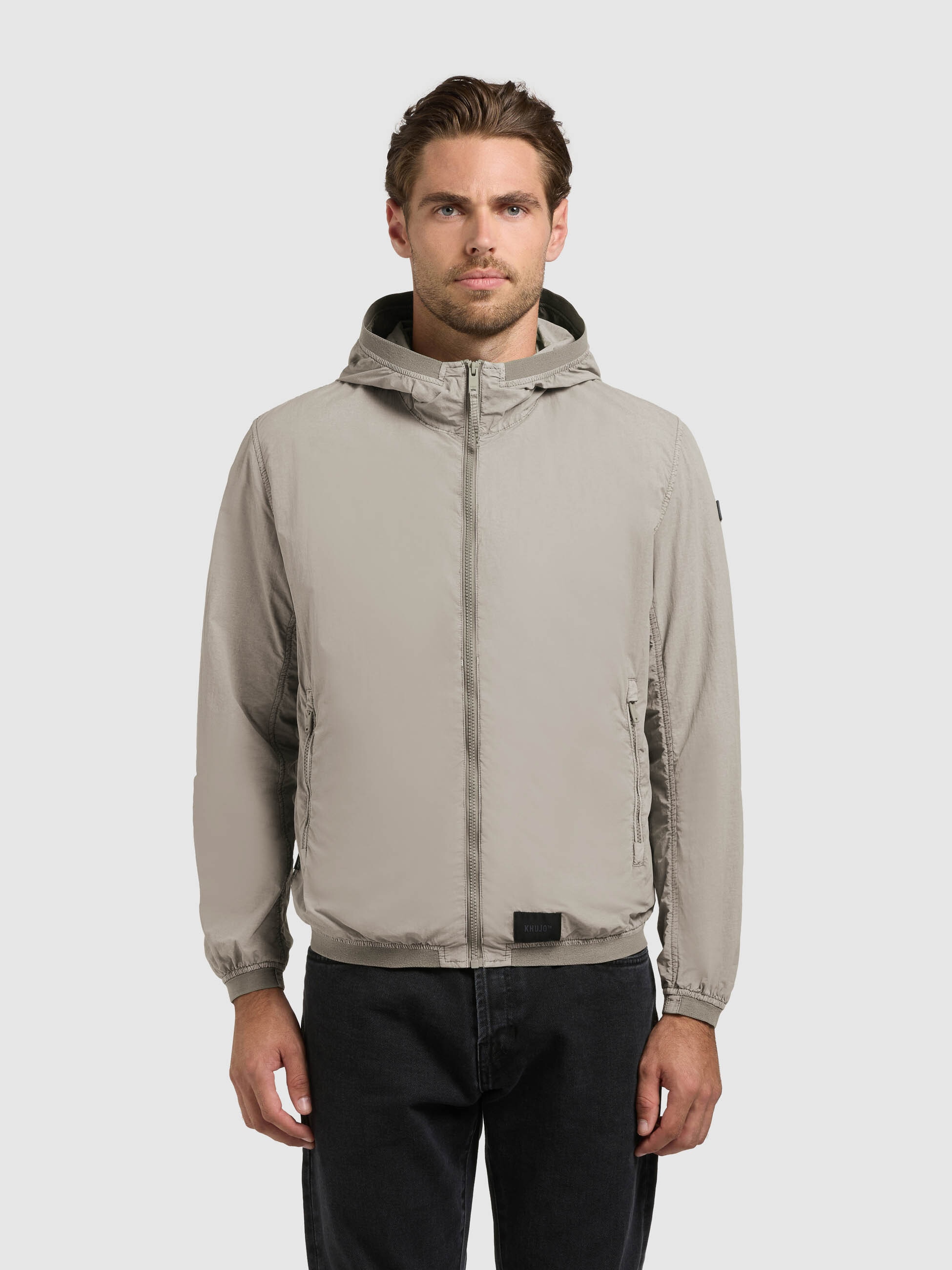 khujo Blouson »DERF« mit Kapuze