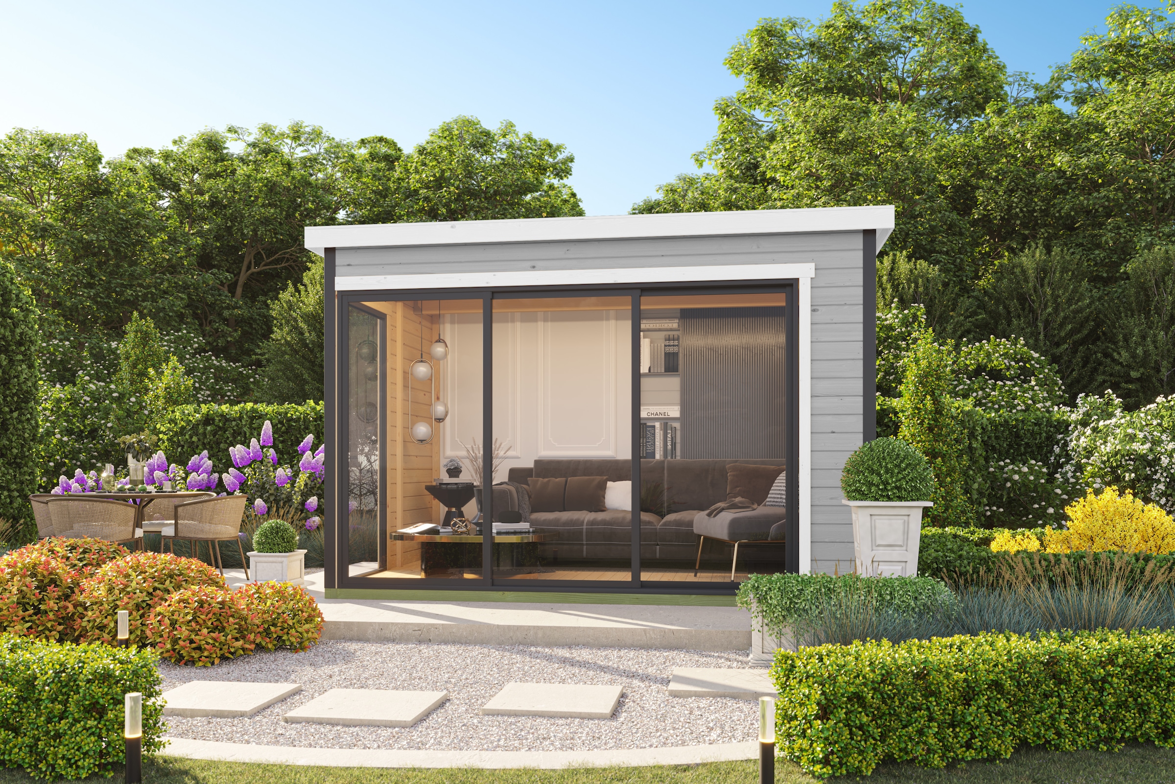 Nordic Holz Gartenhaus "AUSTIN 5" günstig online kaufen