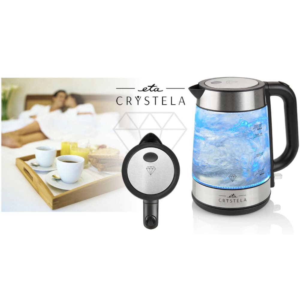 eta Wasserkocher »CRYSTELLA ETA615390000«, 1,7 l, 2200 W