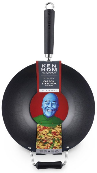 KEN HOM Wok »Excellence«, Stahl, (1 tlg.), Ø 31 cm, Induktion