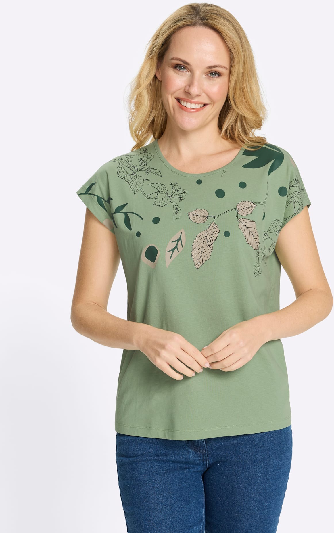 Classic Basics Rundhalsshirt "Rundhals-Shirt", 1 tlg. günstig online kaufen