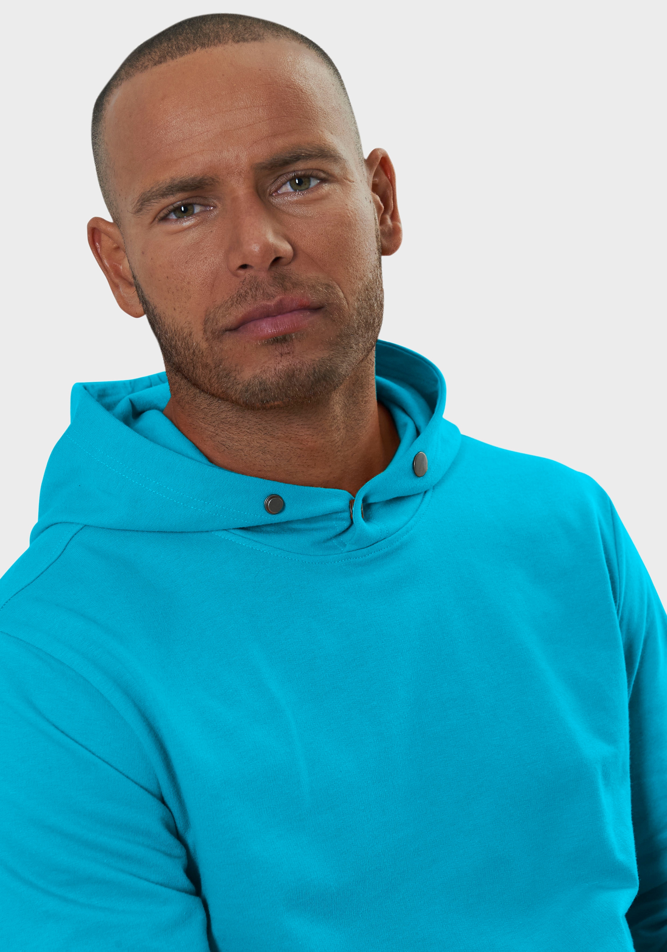 KangaROOS Hoodie, Sweatshirt mit Rundhals und Kapuze, Baumwollmischung