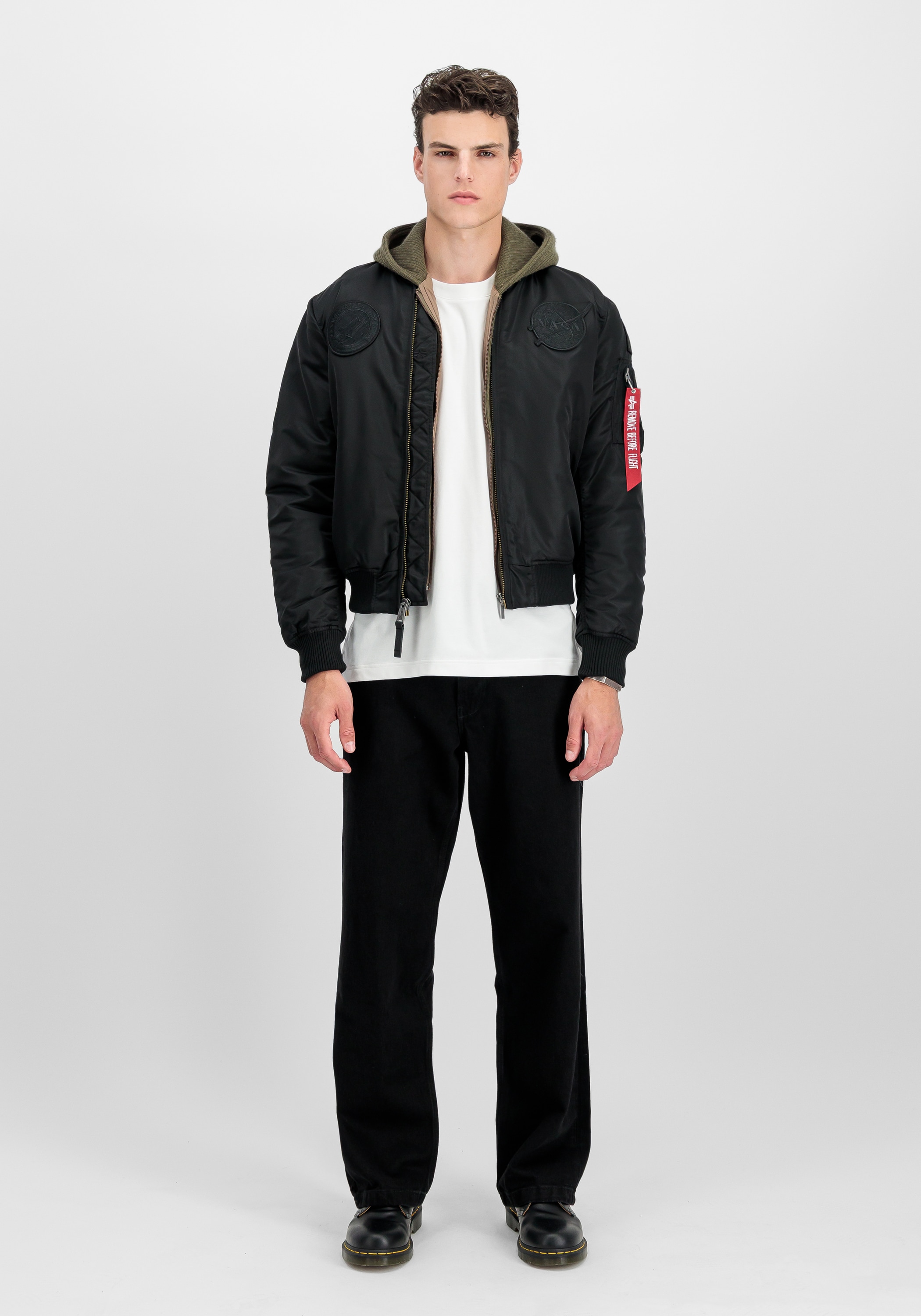 Alpha Industries Bomberjacke »MA-1 VF Vintage Fit NASA«