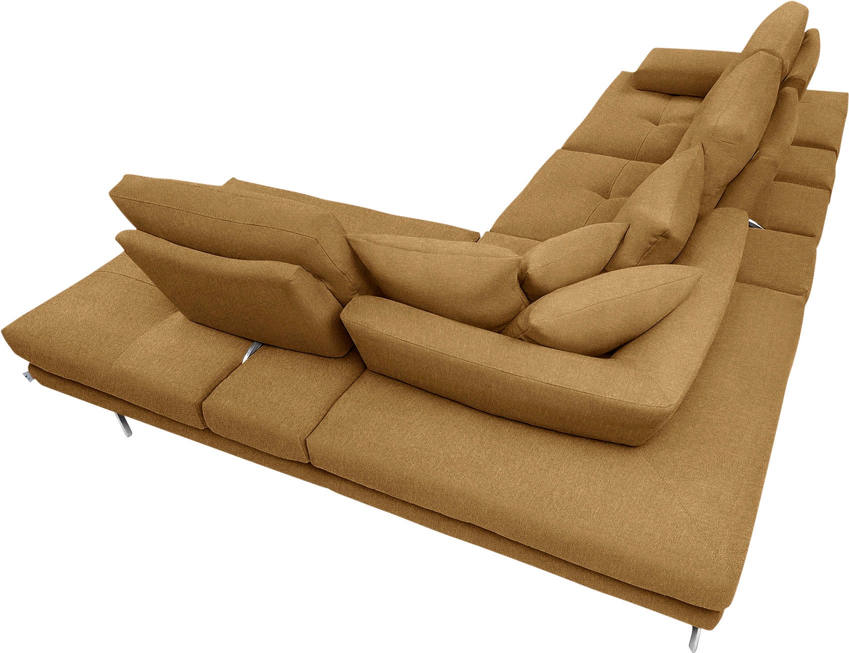 Thumbnail - CALIA ITALIA Ecksofa "Toby Wing, B/T: 288/232 cm, Designsofa mit hohem Sitzkomfort, L-Form" Sitztiefenverstell.,wahlw. m...