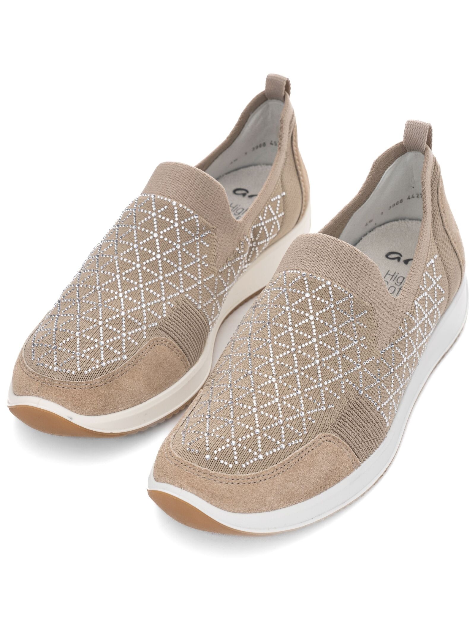 Ara Slipper Textil Women Beige 40 3