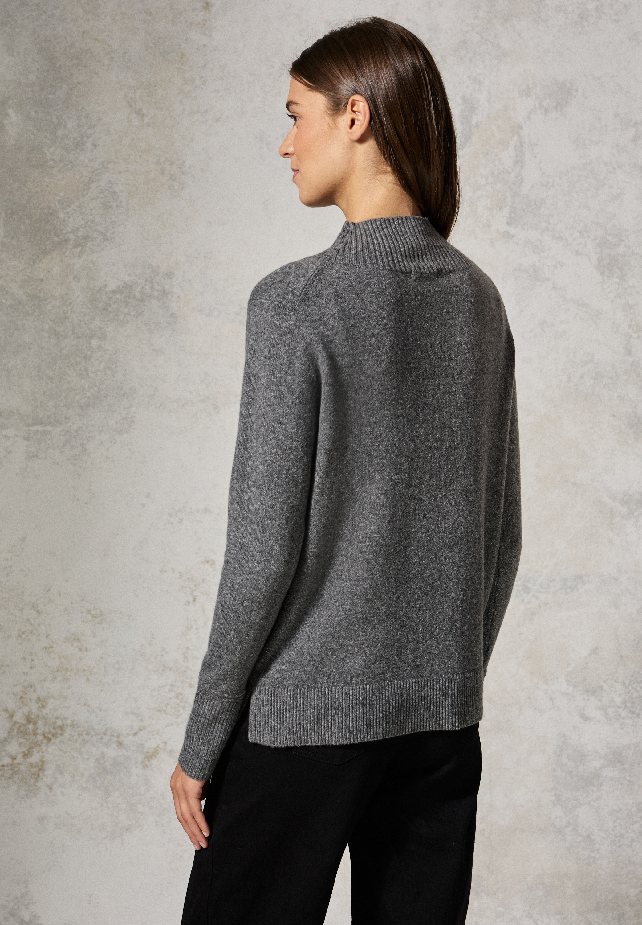 Cecil Strickpullover, im soften Baumwoll-Mix