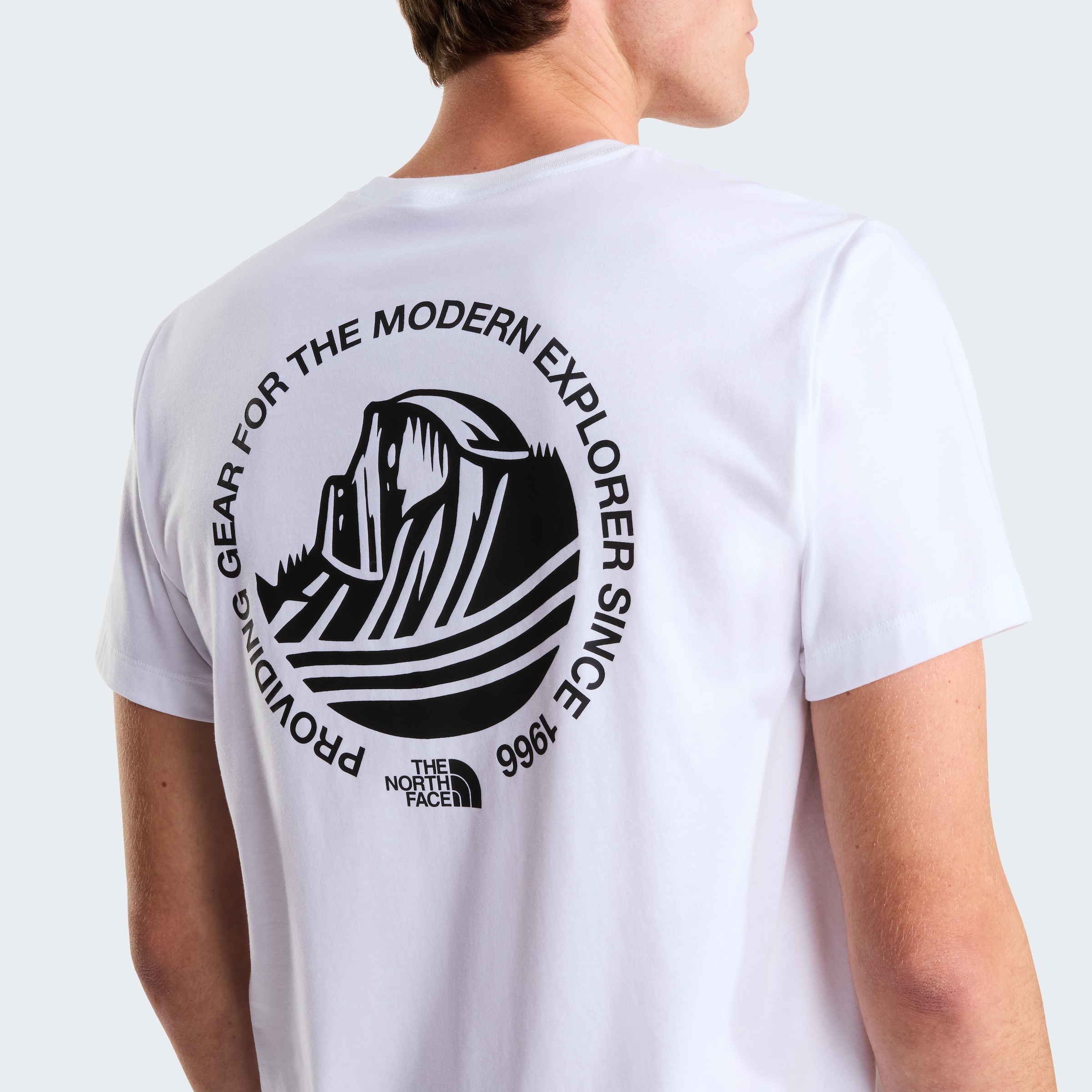 The North Face T-Shirt »M MONTE REGULAR SHORT SLEEVE TEE-GRAPHIC« normale Passform, kurze Ärmel, für Sport und Outdoor