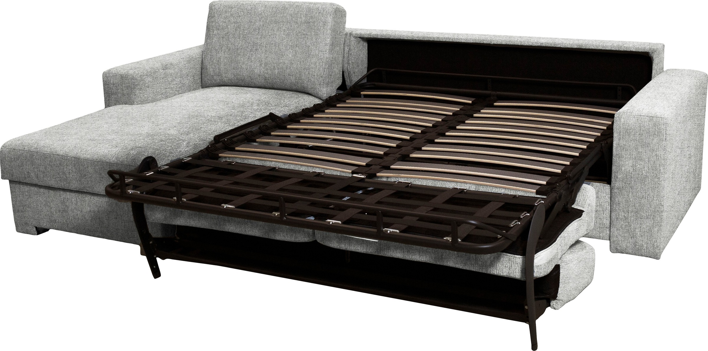 Home affaire Ecksofa Roma "L" Dauerschlaffunktion, mit Unterfederung, Matratzenhöhe 14cm, Liegemaße ca 163x198 cm, L-Form