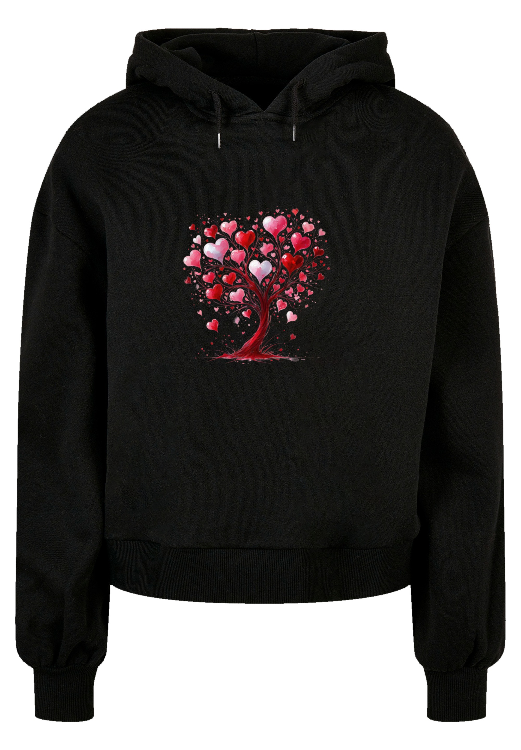 F4NT4STIC Sweatshirt »Herz Baum Aquarell Druck«, Premium Qualität