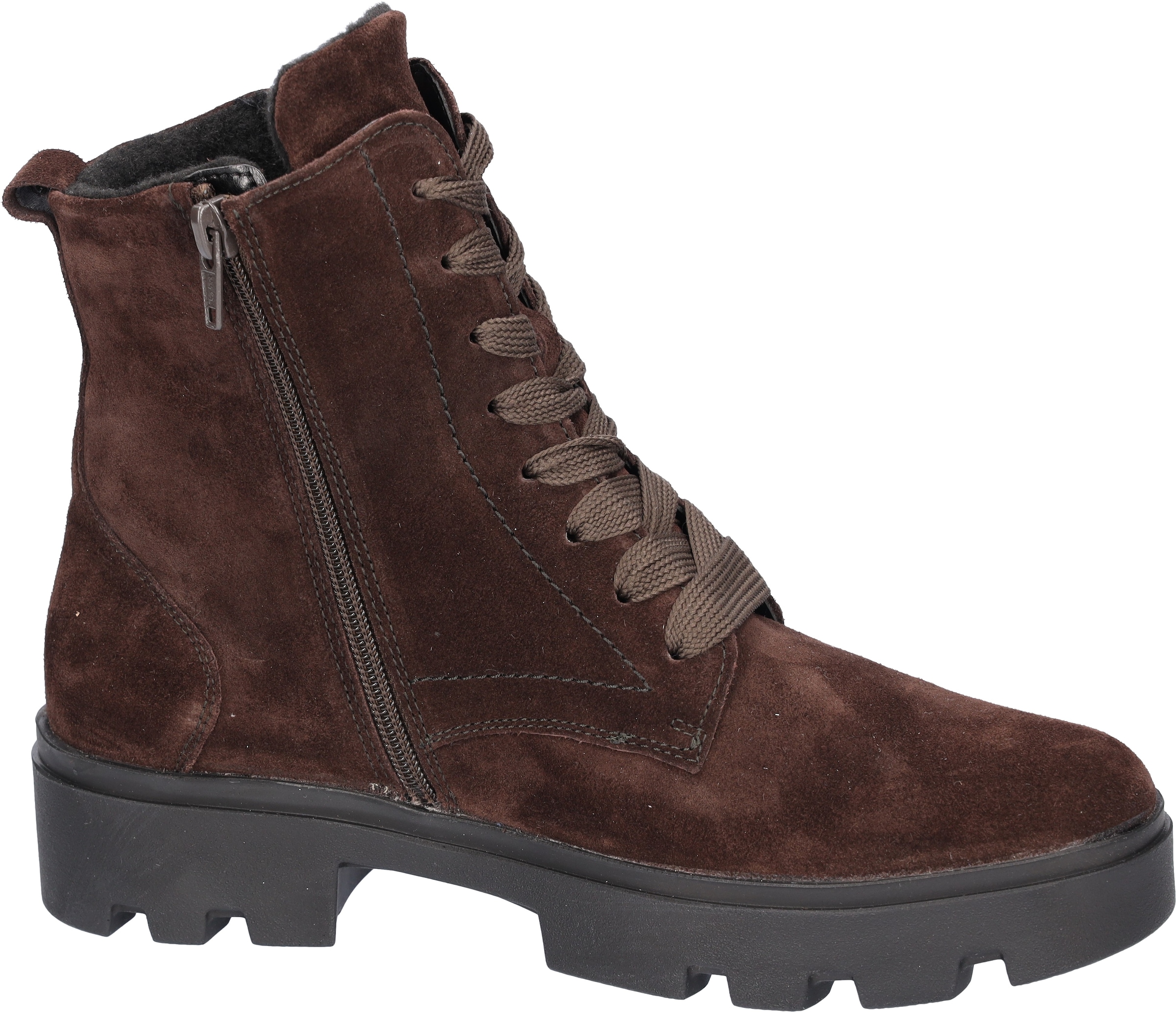 Waldläufer Schnürstiefelette »K-DANI«, Schnürboots, Stiefelette mit beidseitigem Reißverschluss, K-Weite