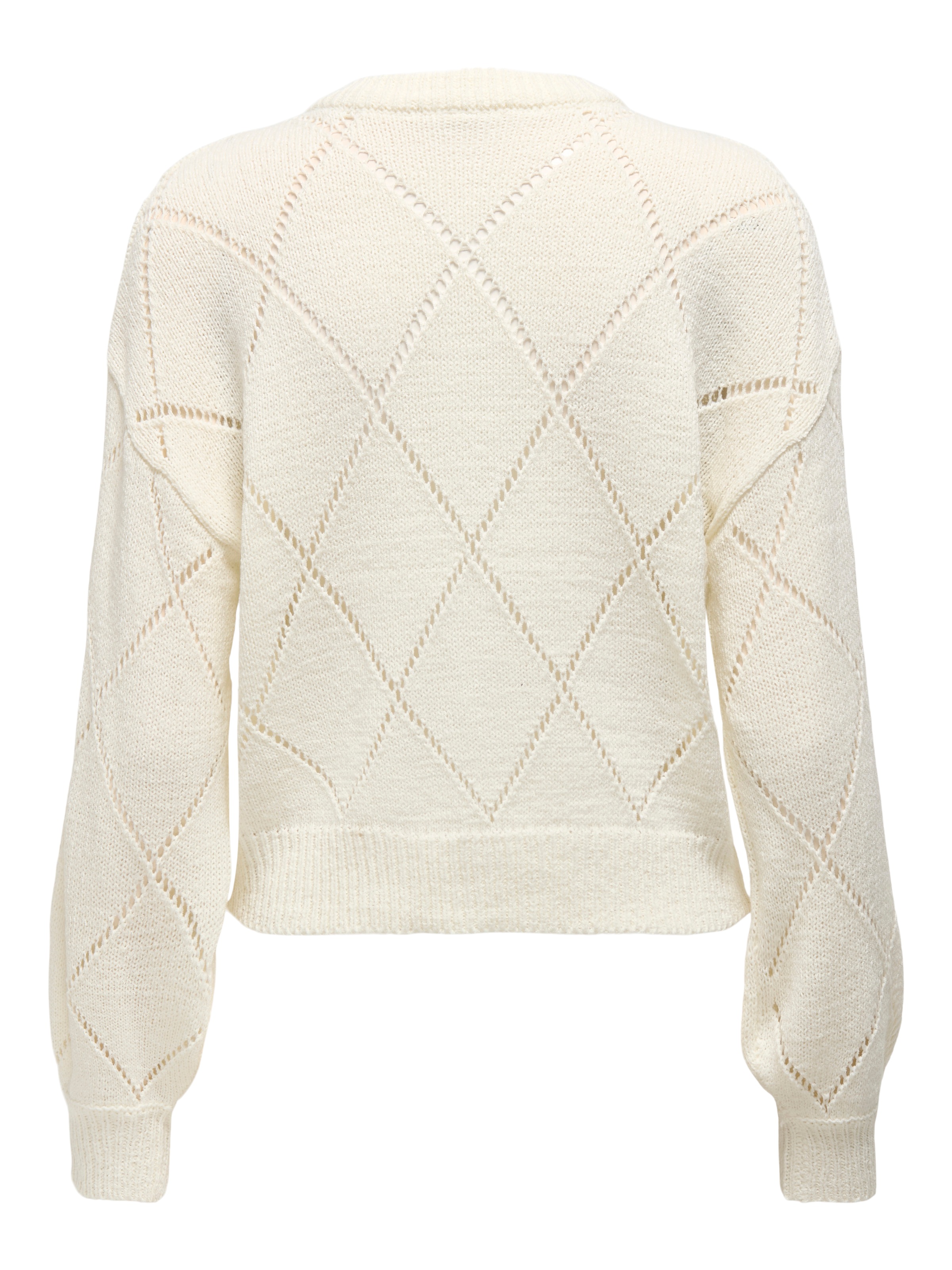ONLY Strickpullover »ONLGEENAS LS STRUCTURE O-NECK CC KNT«