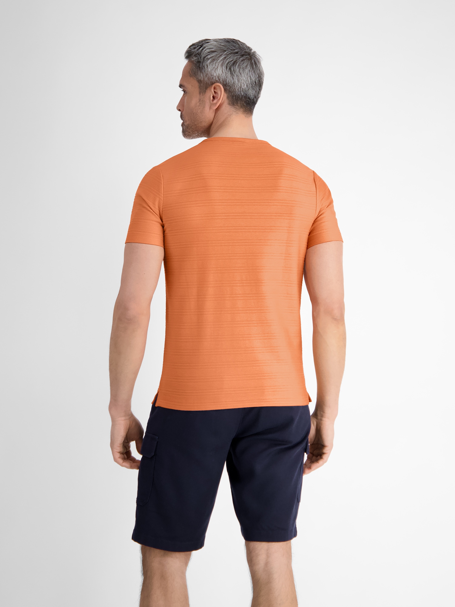 LERROS Henleyshirt »LERROS Serafino-Shirt, sommerlich-tonal gestreift«