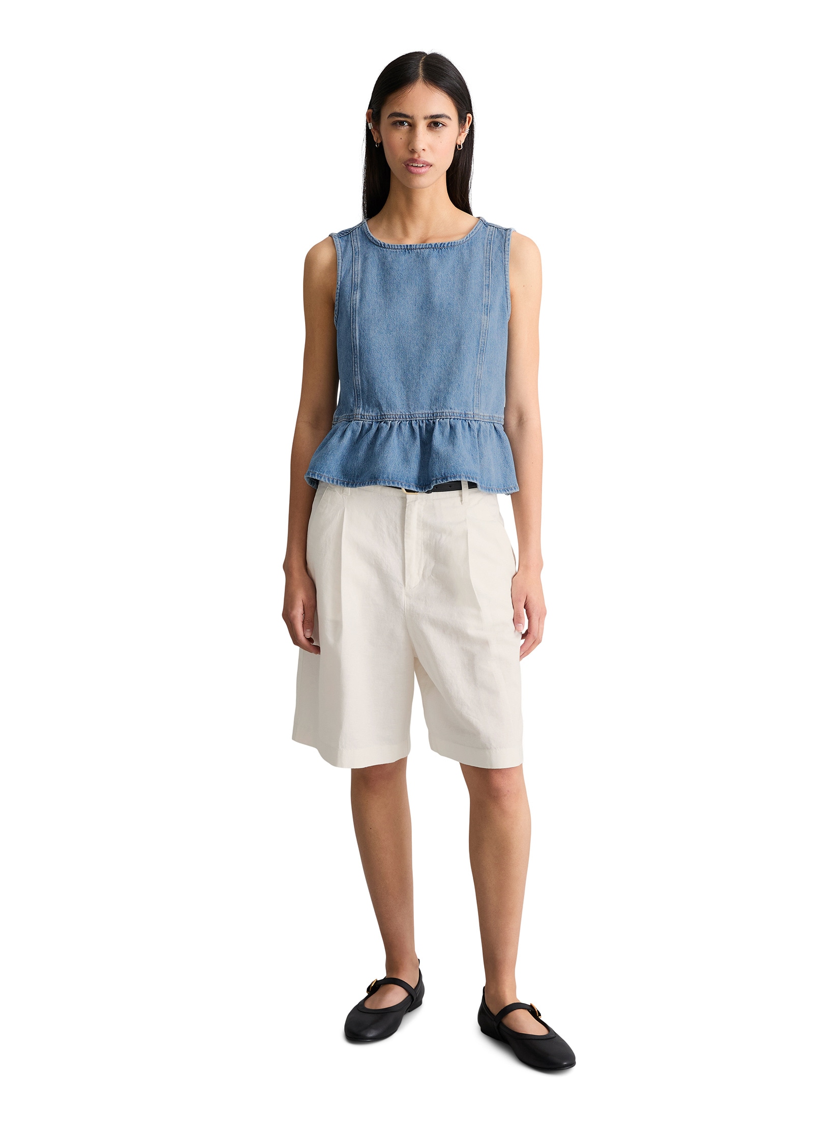 Marc O'Polo DENIM Blusentop »aus reinem Organic Cotton«
