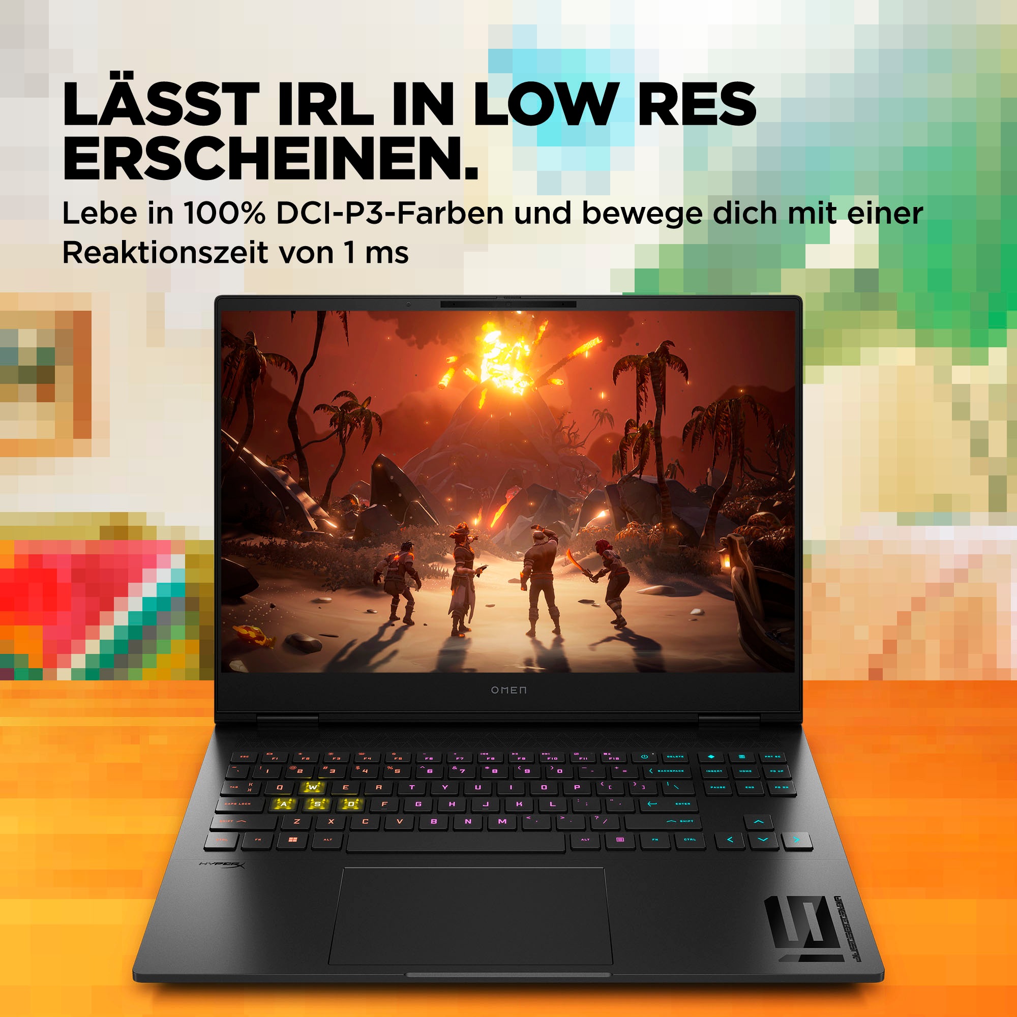 HP Gaming-Notebook »16-u1278ng«, 40,6 cm, / 16 Zoll, Intel, Core i7, GeForce RTX 4070, 1000 GB SSD