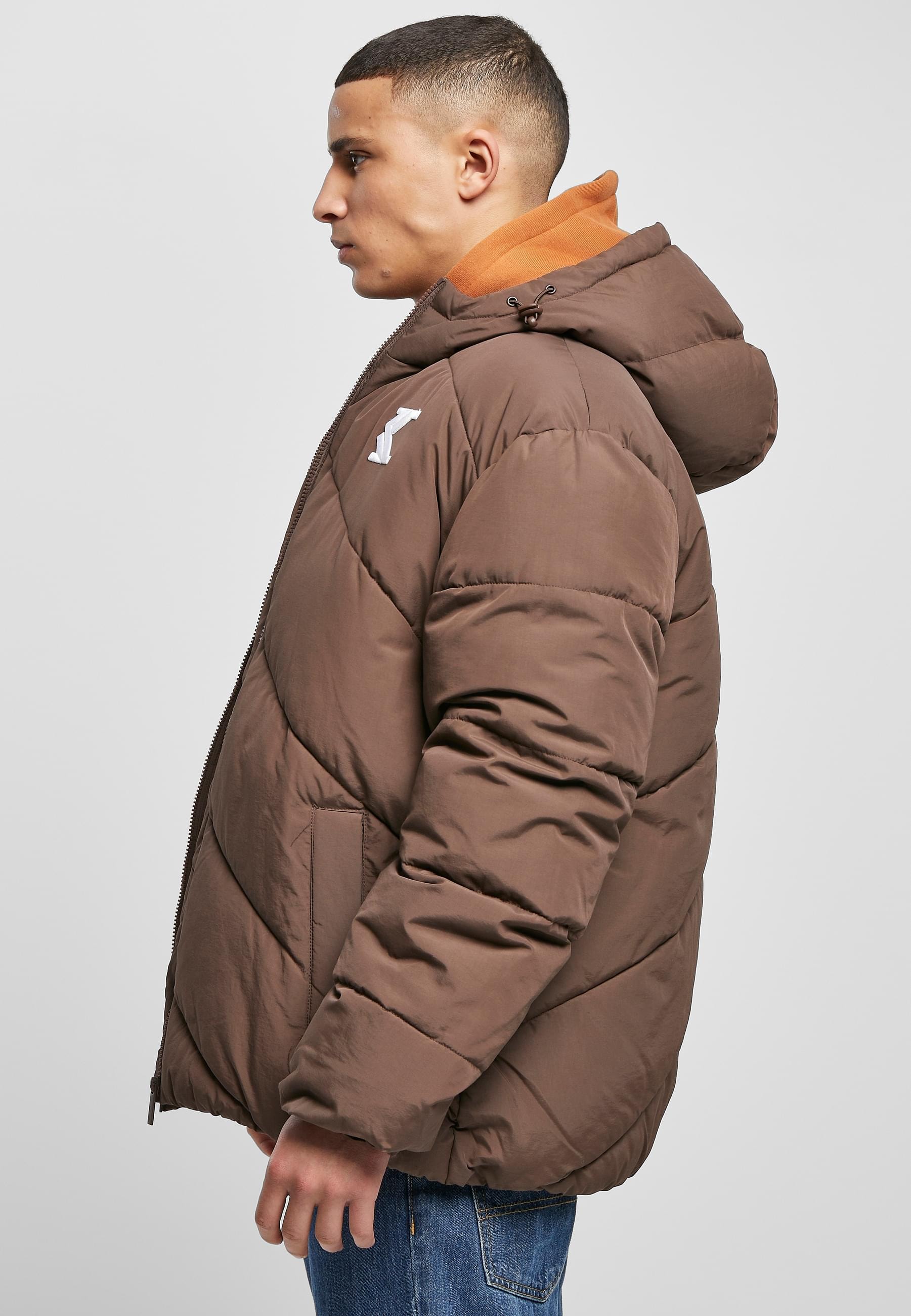 Karl Kani Winterjacke »Karl Kani Herren KM224-022-1 KK OG Hooded Puffer Jacket« 1 Stk. tlg. mit Kapuze