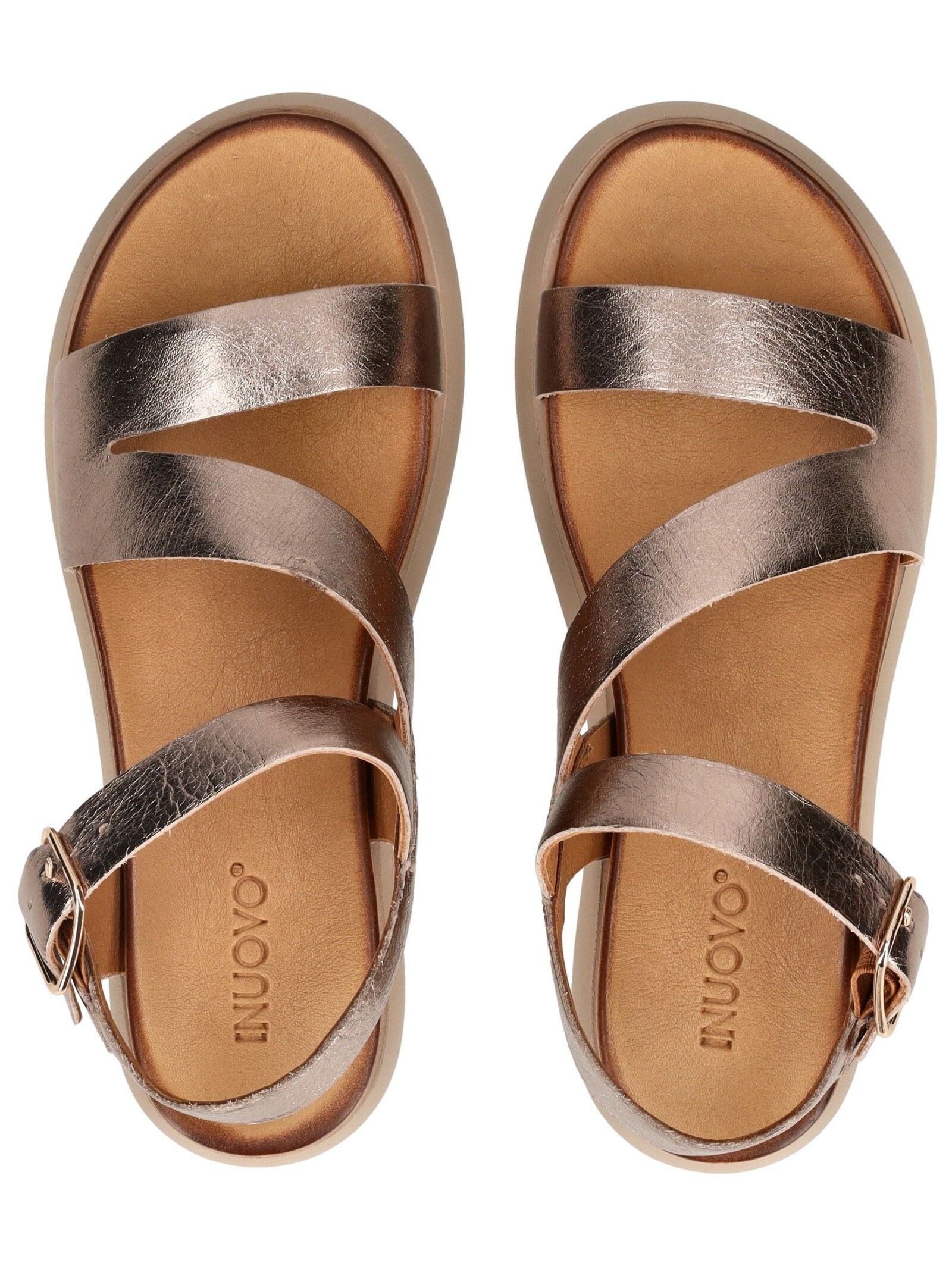INUOVO Plateausandaletten »INUOVO Sandalen Leder«