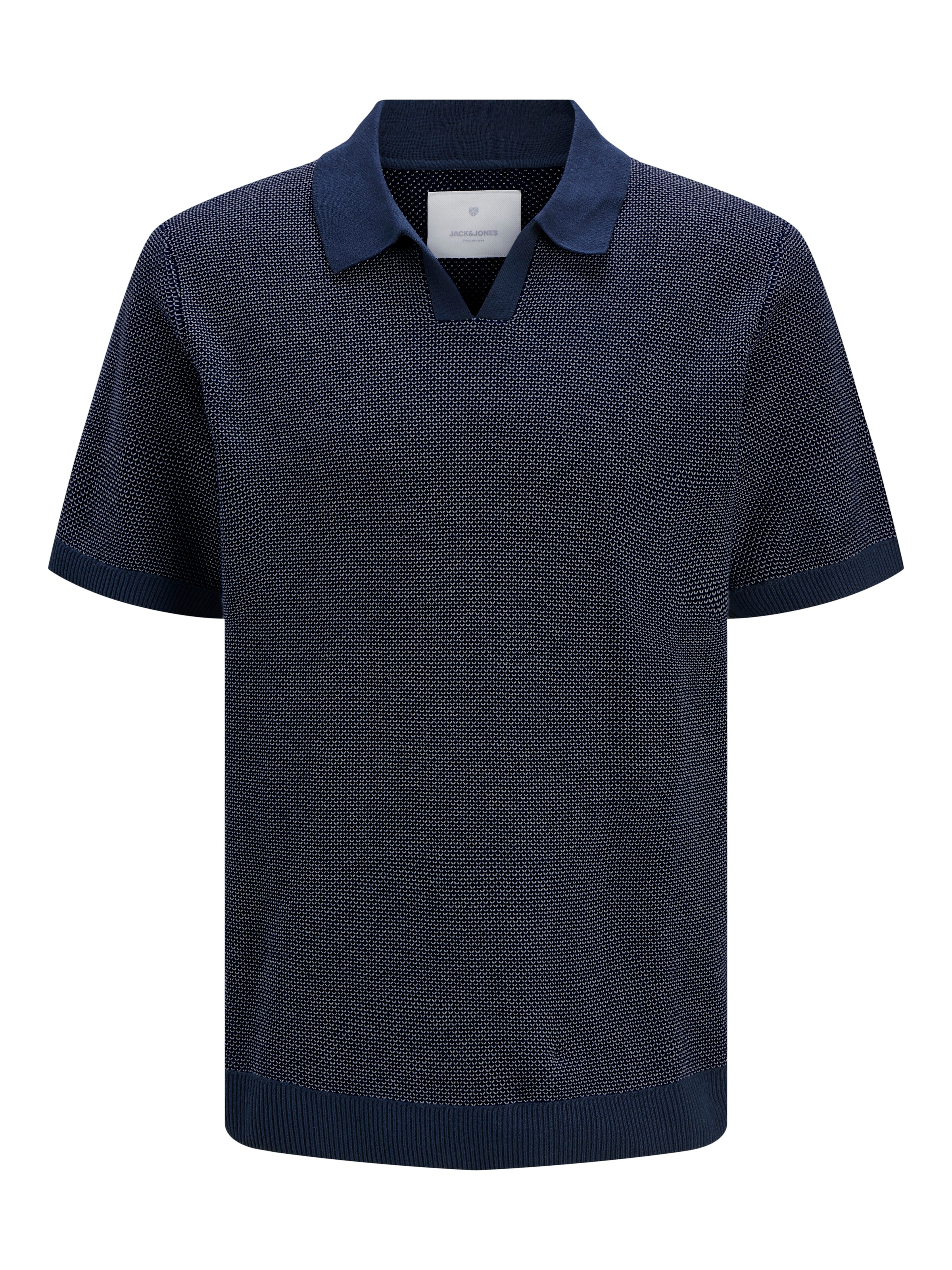 Jack & Jones Rundhalspullover »JPRCCEASTON KNIT SPLIT NECK SS SN«