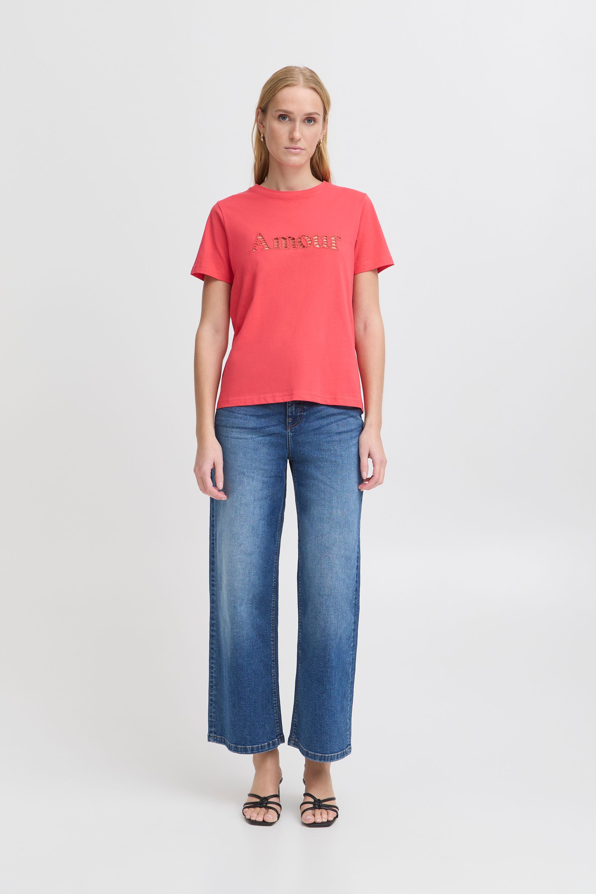 Ichi Rundhalsshirt »Rundhalsshirt IHPENDO«