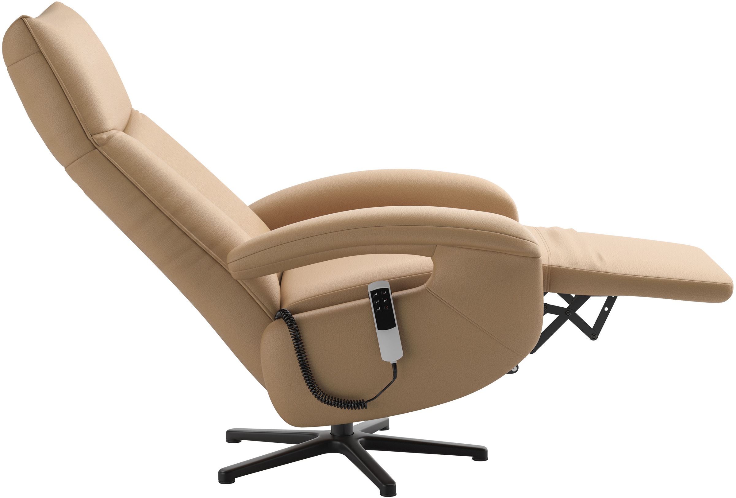 sit&more TV-Sessel »Amica, inkl. Kopfteilverstellung & Drehfunktion«, wahlweise mit 2 Motoren, Akku und Aufstehhilfe