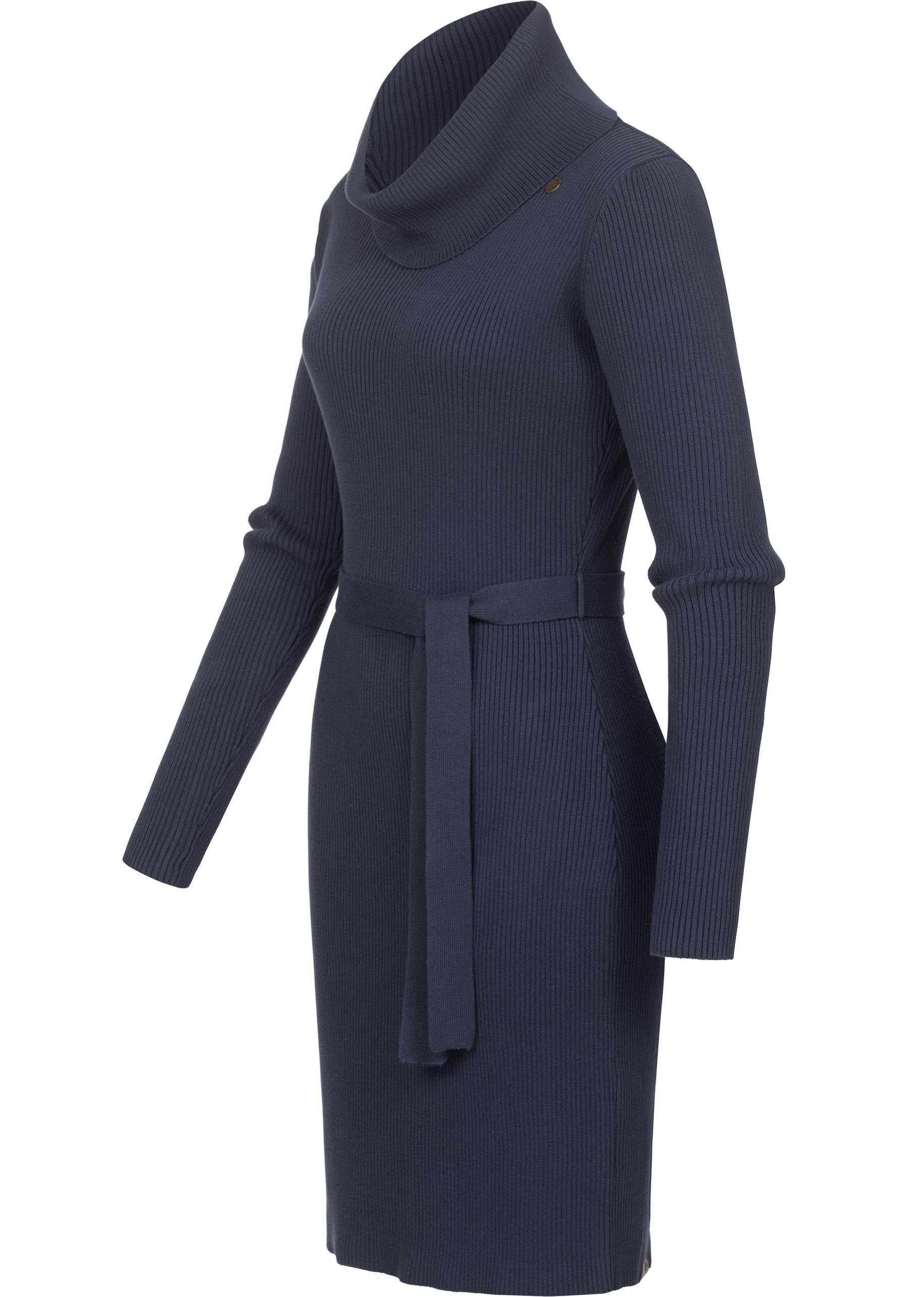 Ragwear Sweatkleid »Miyya«, warmes Winterkleid mit breitem Rollkragen